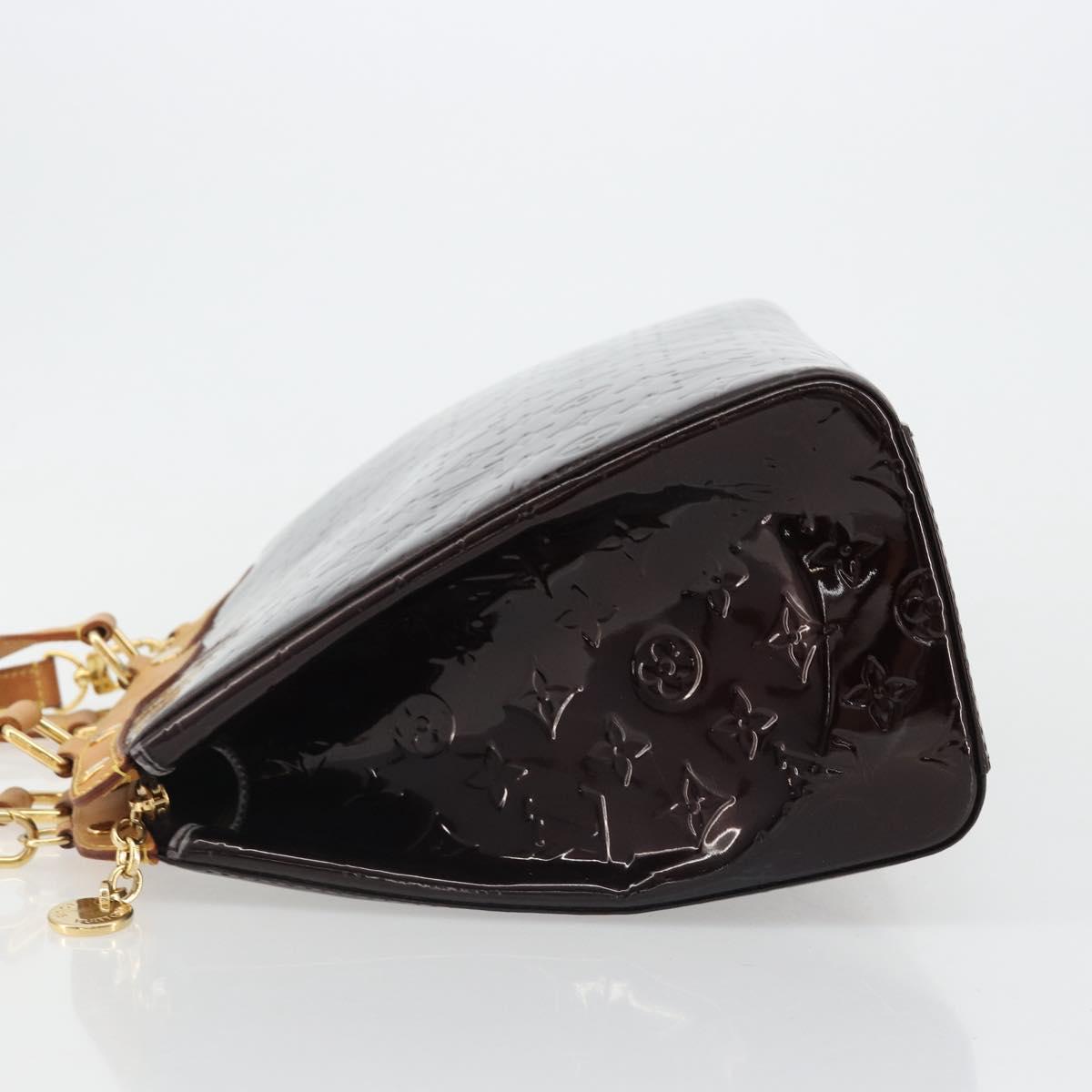LOUIS VUITTON Monogram Vernis Blair GM Bag 2way Amarante M91616 LV Auth 185036