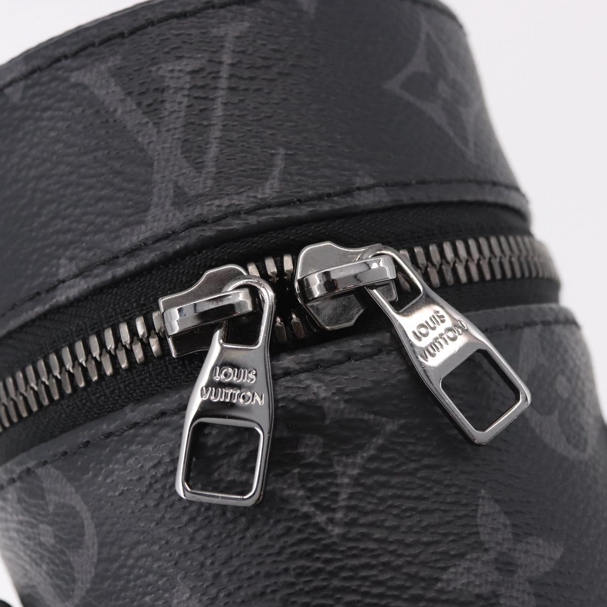 LOUIS VUITTON Monogram Eclipse Bottle Holder Porte Boutille GI0398 Auth 185037V