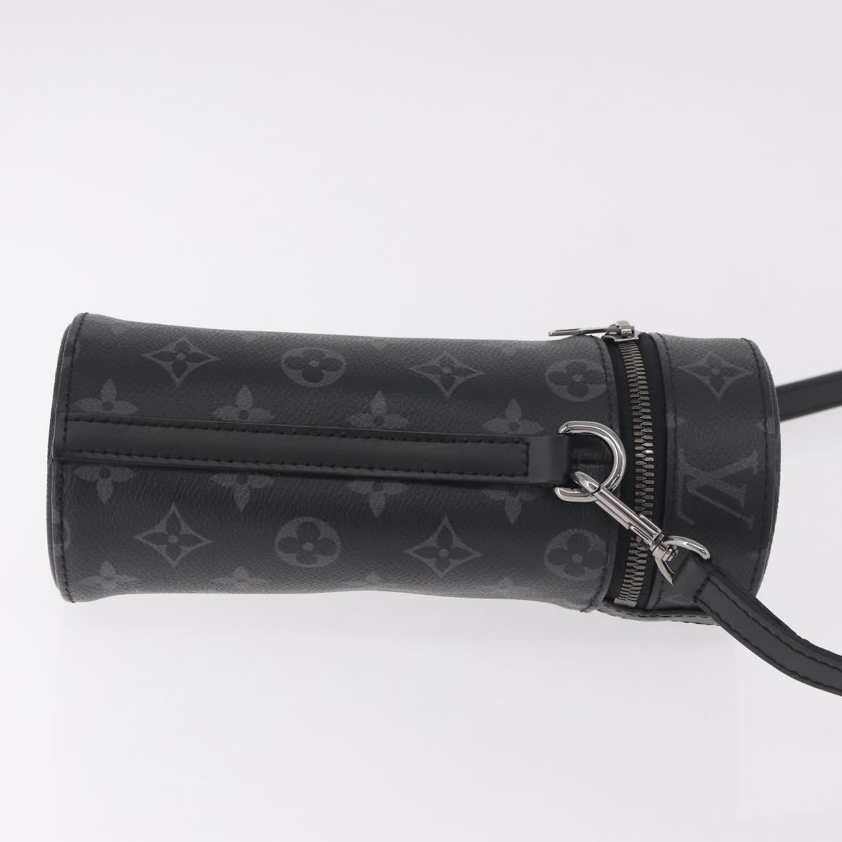 LOUIS VUITTON Monogram Eclipse Bottle Holder Porte Boutille GI0398 Auth 185037V