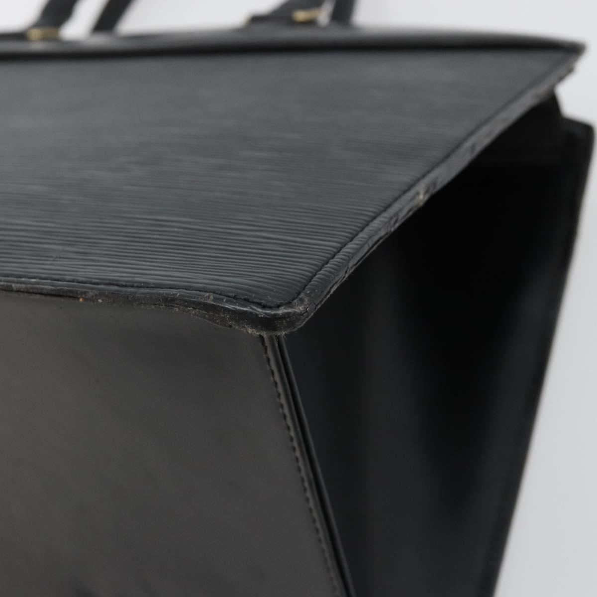 LOUIS VUITTON Epi Riviera Hand Bag Black M48182 LV Auth 185038