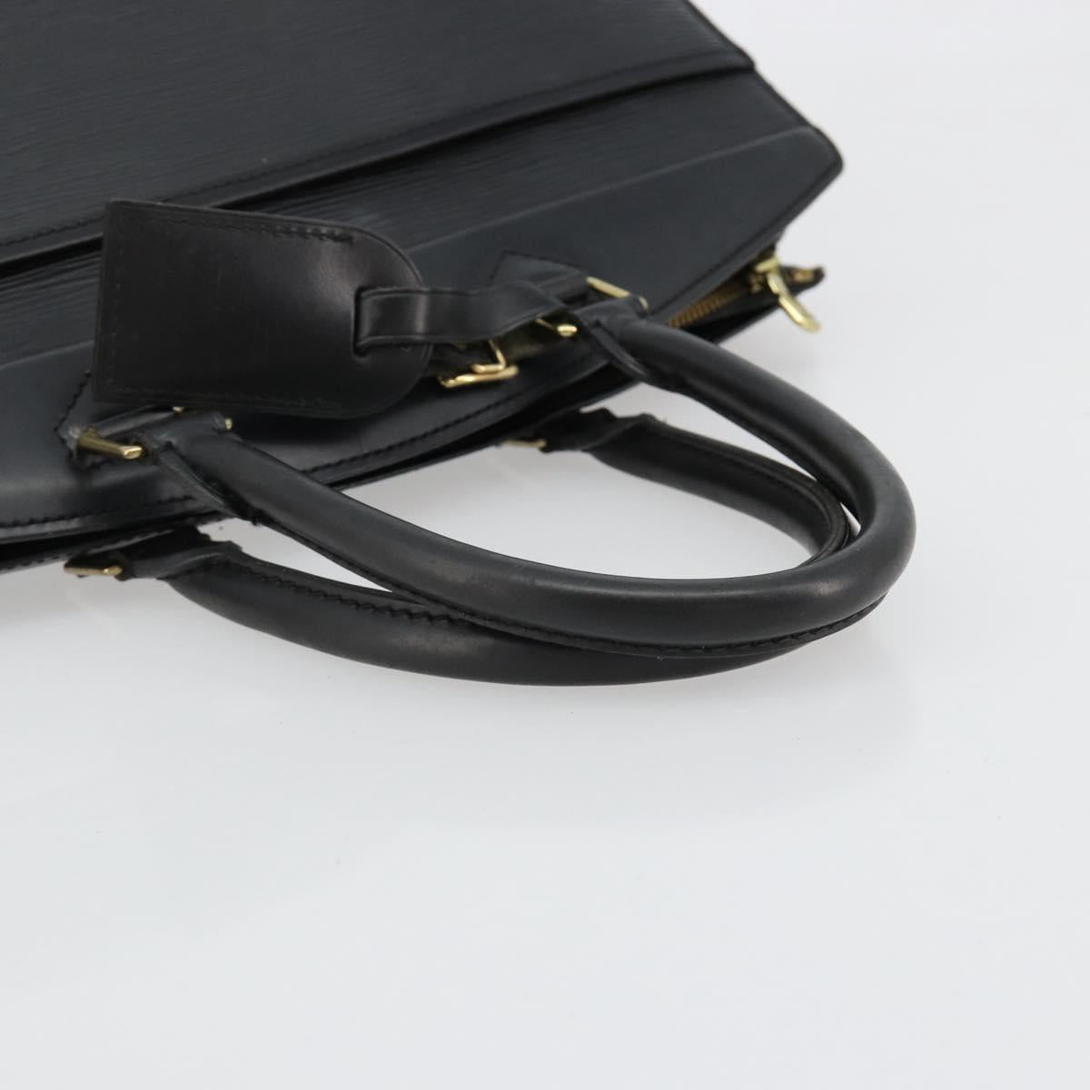 LOUIS VUITTON Epi Riviera Hand Bag Black M48182 LV Auth 185038