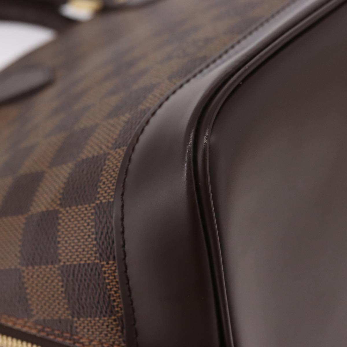 LOUIS VUITTON Damier Ebene Alma Hand Bag N51131 LV Auth 185040SAV