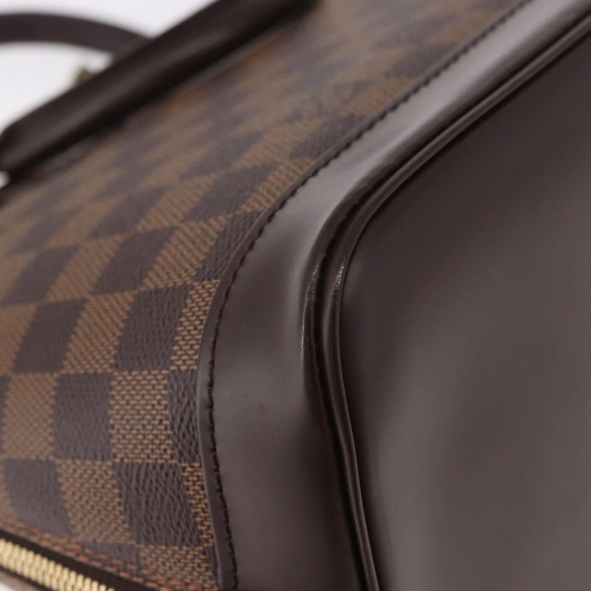 LOUIS VUITTON Damier Ebene Alma Hand Bag N51131 LV Auth 185040SAV