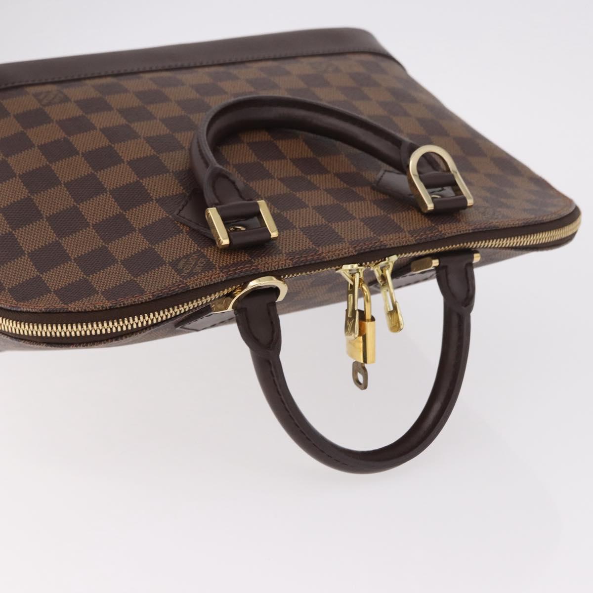 LOUIS VUITTON Damier Ebene Alma Hand Bag N51131 LV Auth 185040SAV