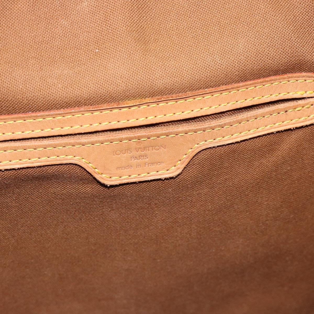 LOUIS VUITTON Monogram Montsouris GM Backpack M51135 LV Auth 185042