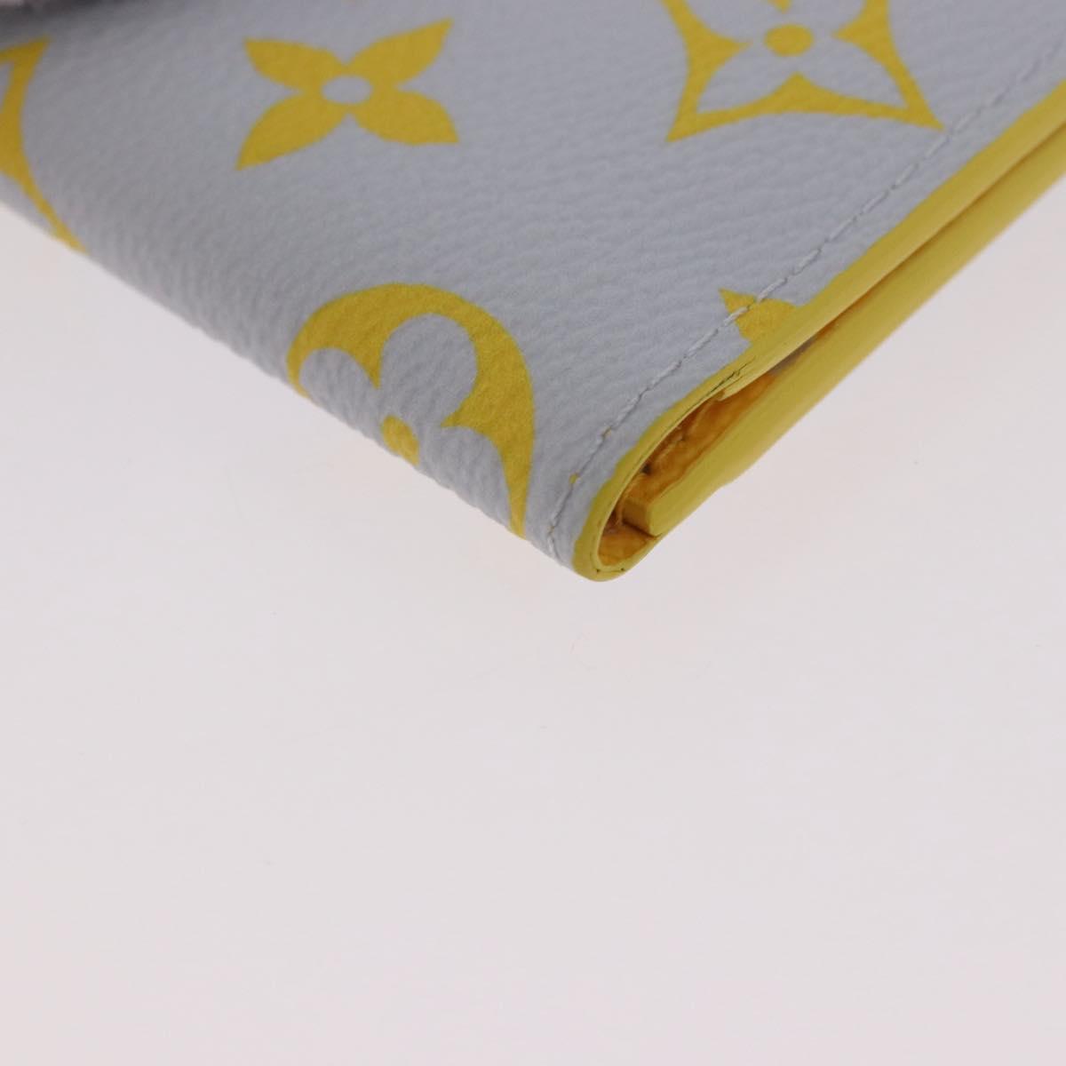LOUIS VUITTON Reverse Organizer Dupoch Card Case Yellow M14769 LV Auth 185049SAM