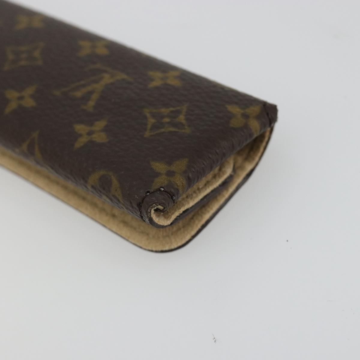 LOUIS VUITTON Monogram Jewelry case Jewelry Box LV Auth 185050V