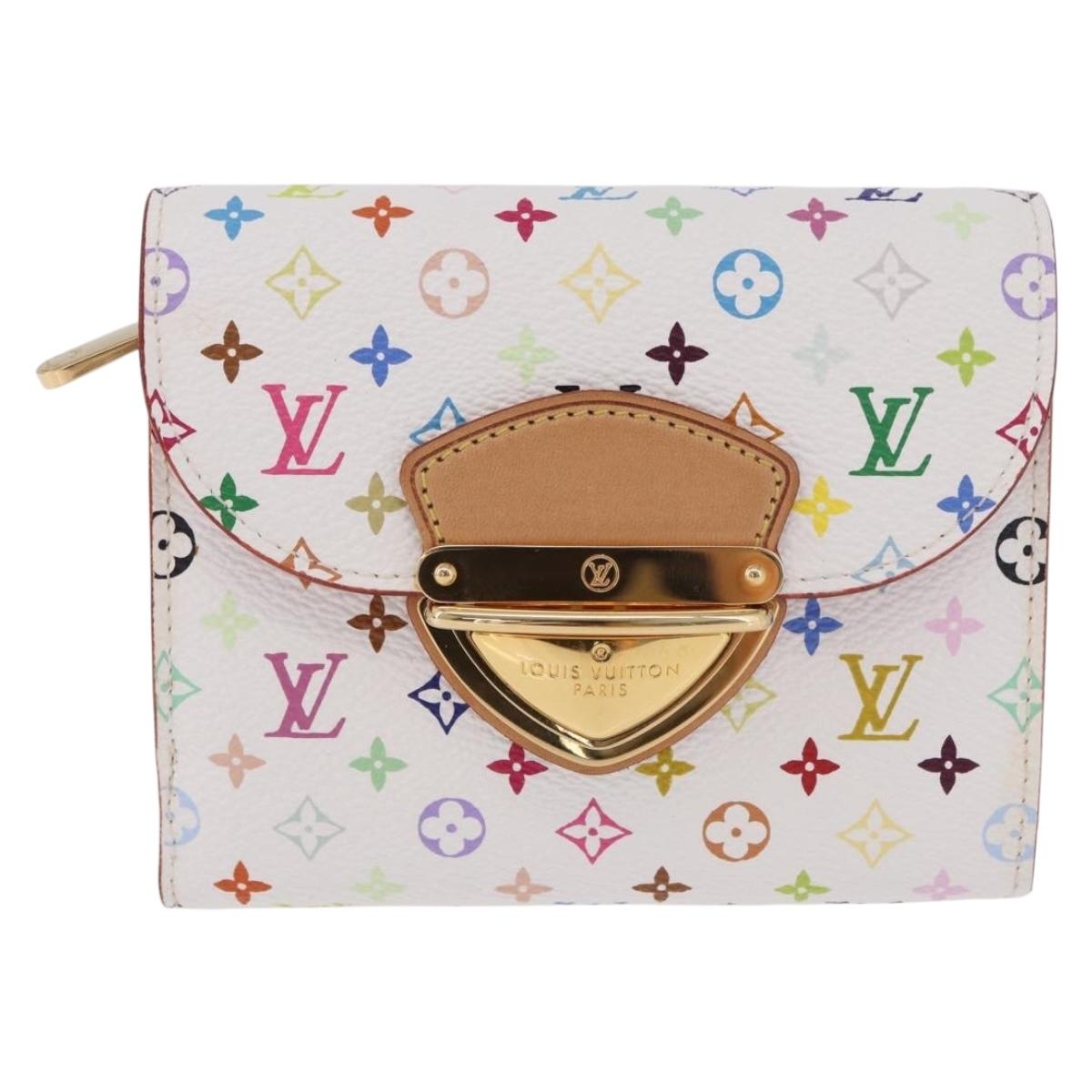 LOUIS VUITTON Monogram Multicolor Portefeuille Joy Wallet M60281 Auth 185053SAM