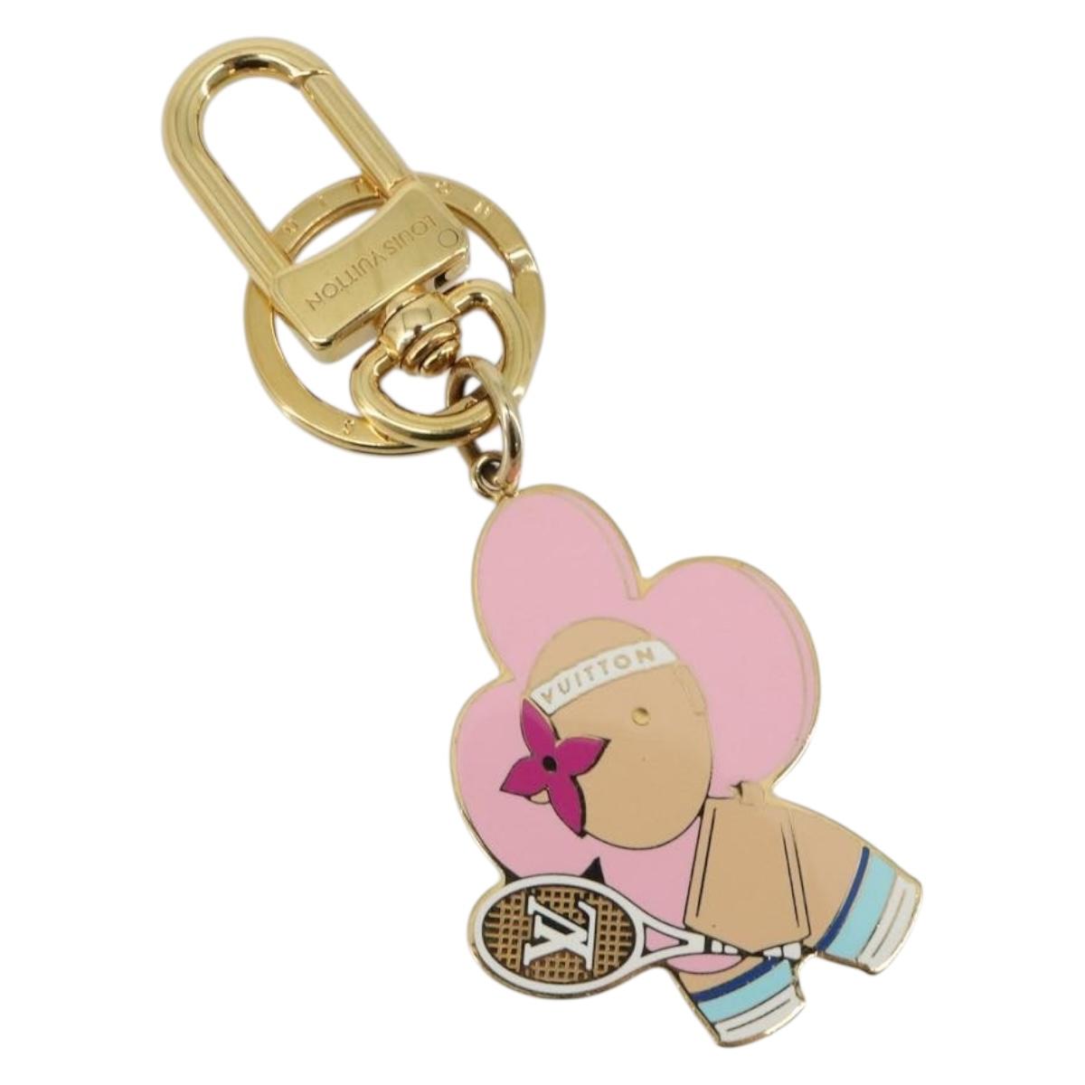 LOUIS VUITTON Vivienne On Bag Charm metal Gold Tone M01445 LV Auth 185057M