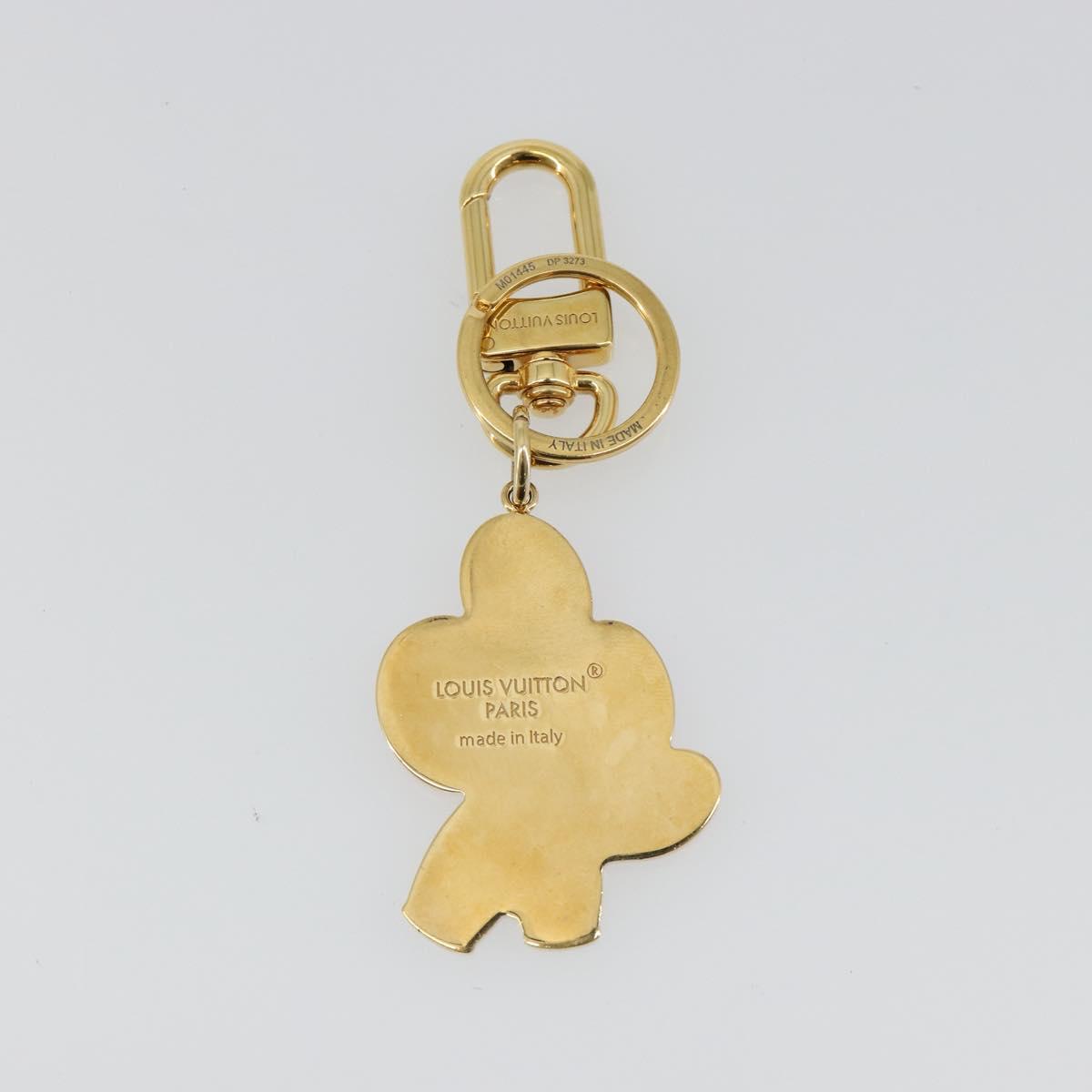 LOUIS VUITTON Vivienne On Bag Charm metal Gold Tone M01445 LV Auth 185057M