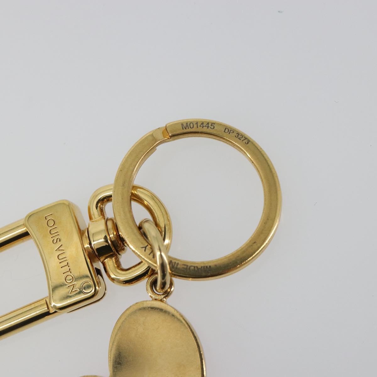 LOUIS VUITTON Vivienne On Bag Charm metal Gold Tone M01445 LV Auth 185057M