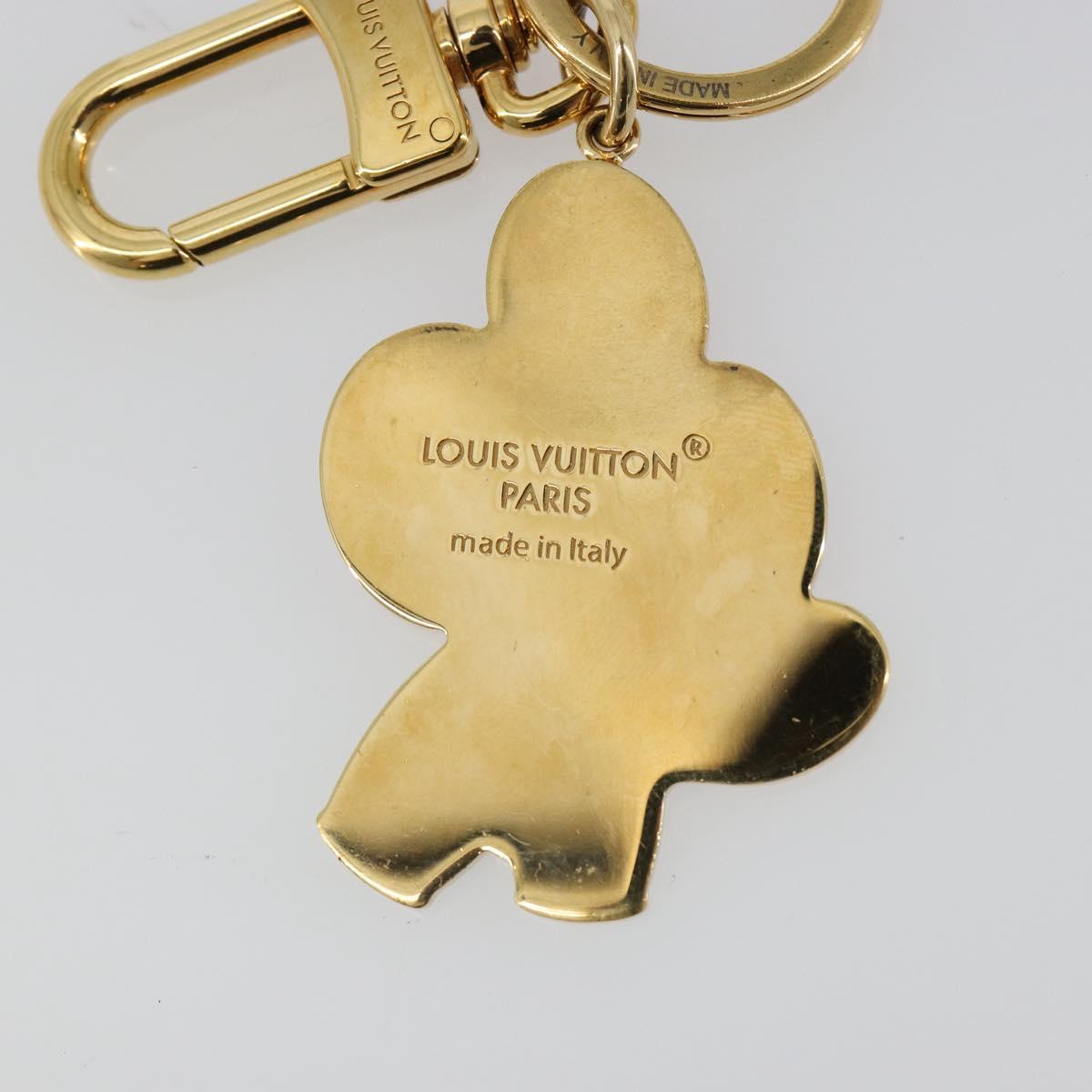 LOUIS VUITTON Vivienne On Bag Charm metal Gold Tone M01445 LV Auth 185057M