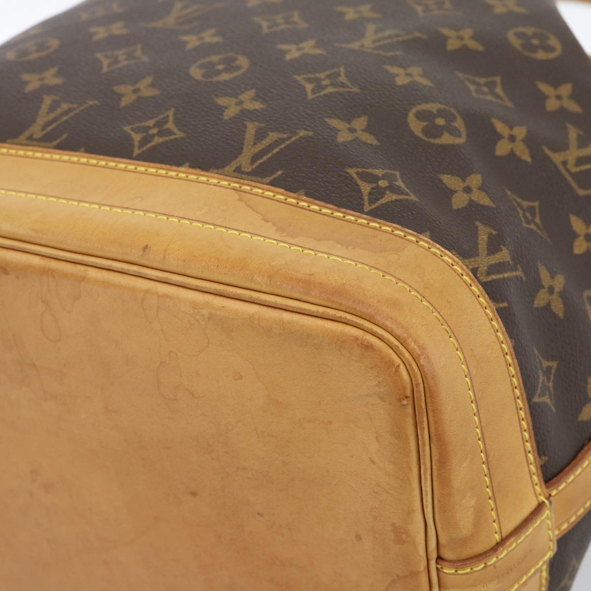 LOUIS VUITTON Monogram Noe Shoulder Bag M42224 LV Auth 185081A