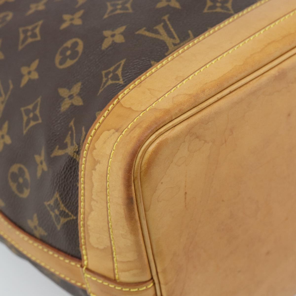 LOUIS VUITTON Monogram Noe Shoulder Bag M42224 LV Auth 185081A