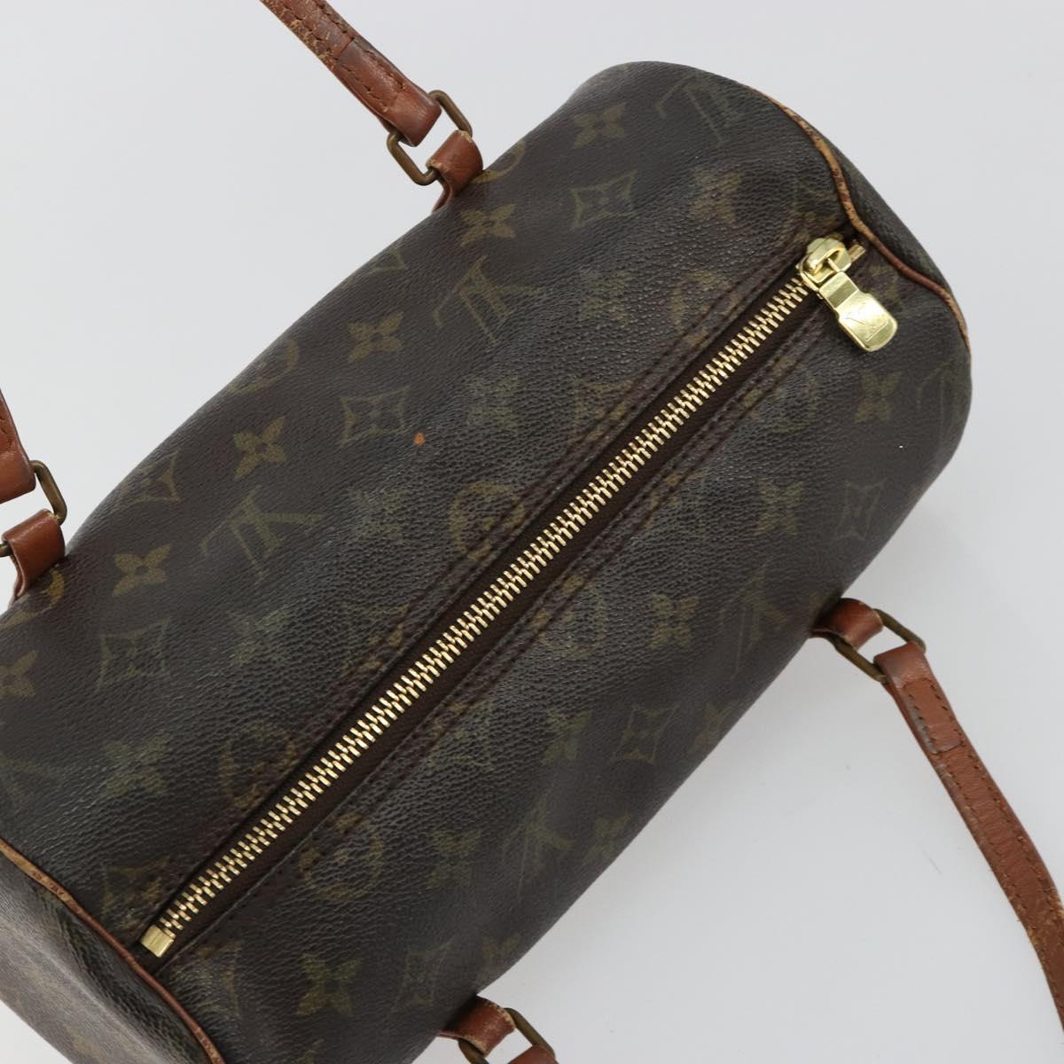 LOUIS VUITTON Monogram Papillon 26 Hand Bag M51386 LV Auth 185082