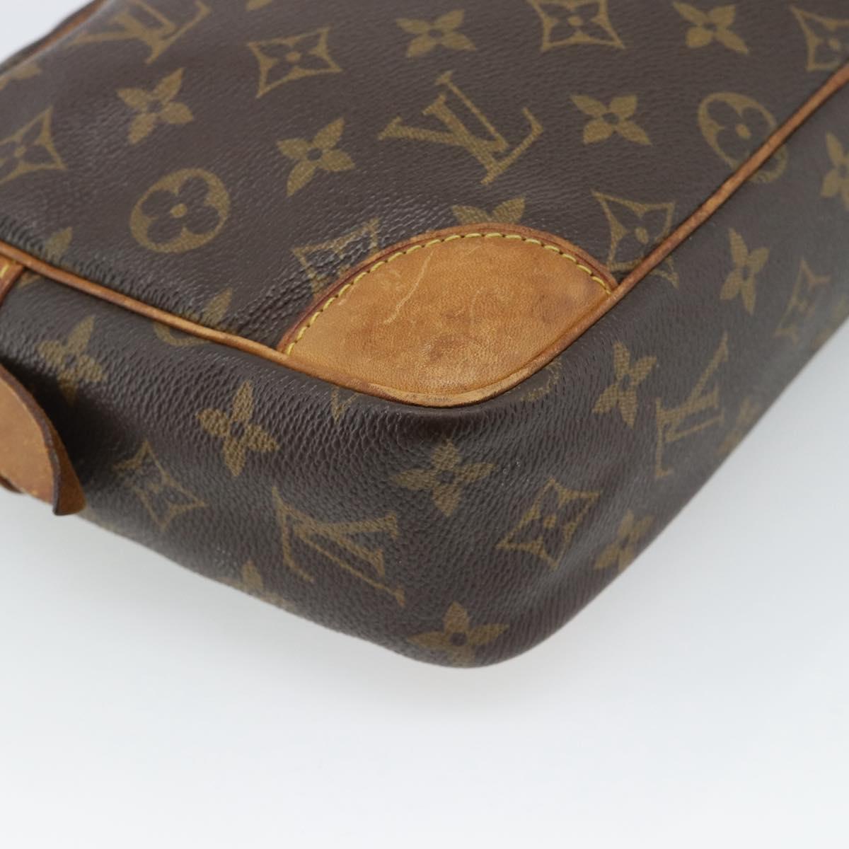 LOUIS VUITTON Monogram Compiegne 28 Clutch Bag M51845 LV Auth 185083