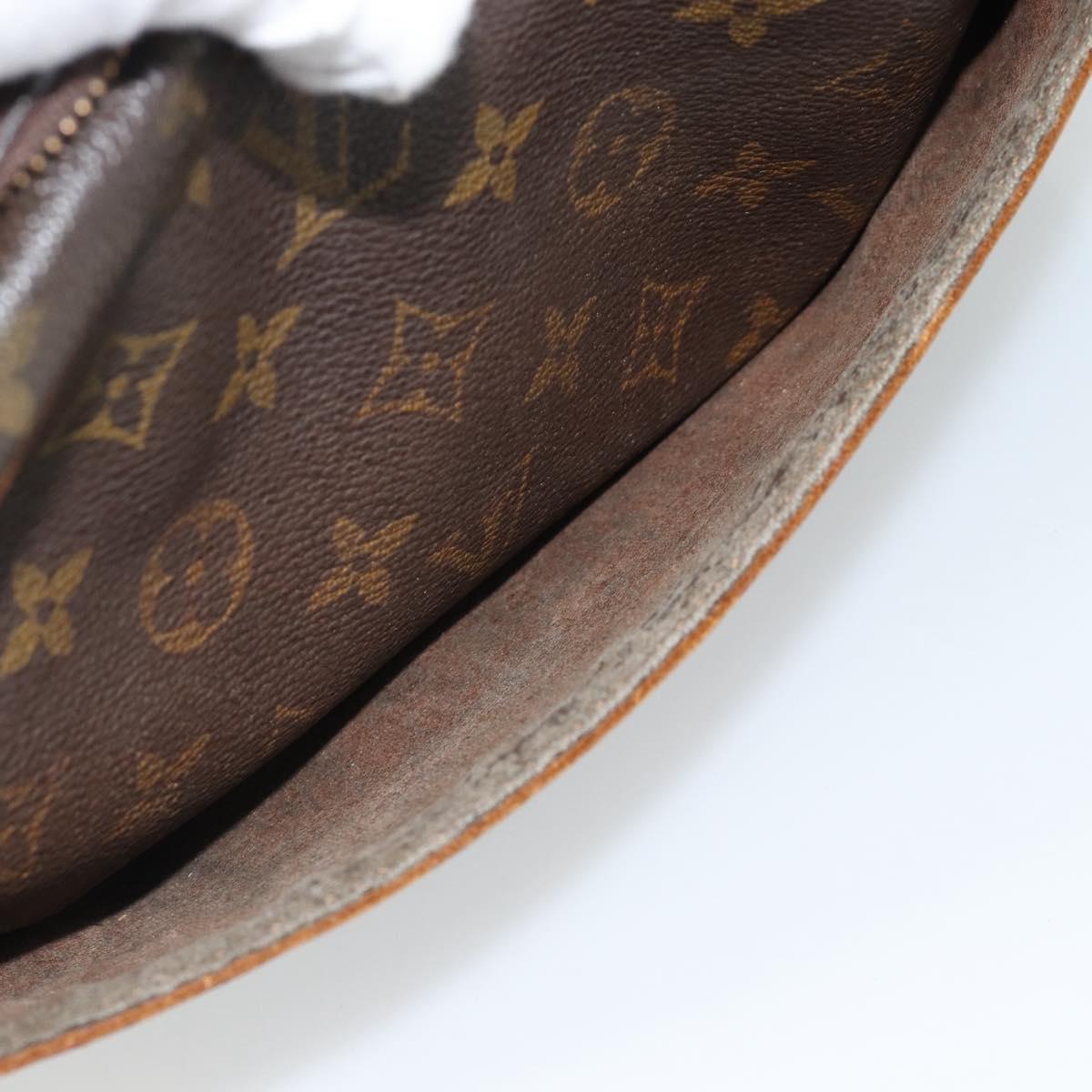 LOUIS VUITTON Monogram Compiegne 28 Clutch Bag M51845 LV Auth 185083