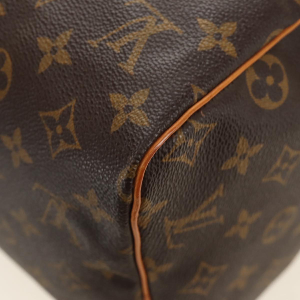 LOUIS VUITTON Monogram Speedy 30 Hand Bag M41526 LV Auth 185084V