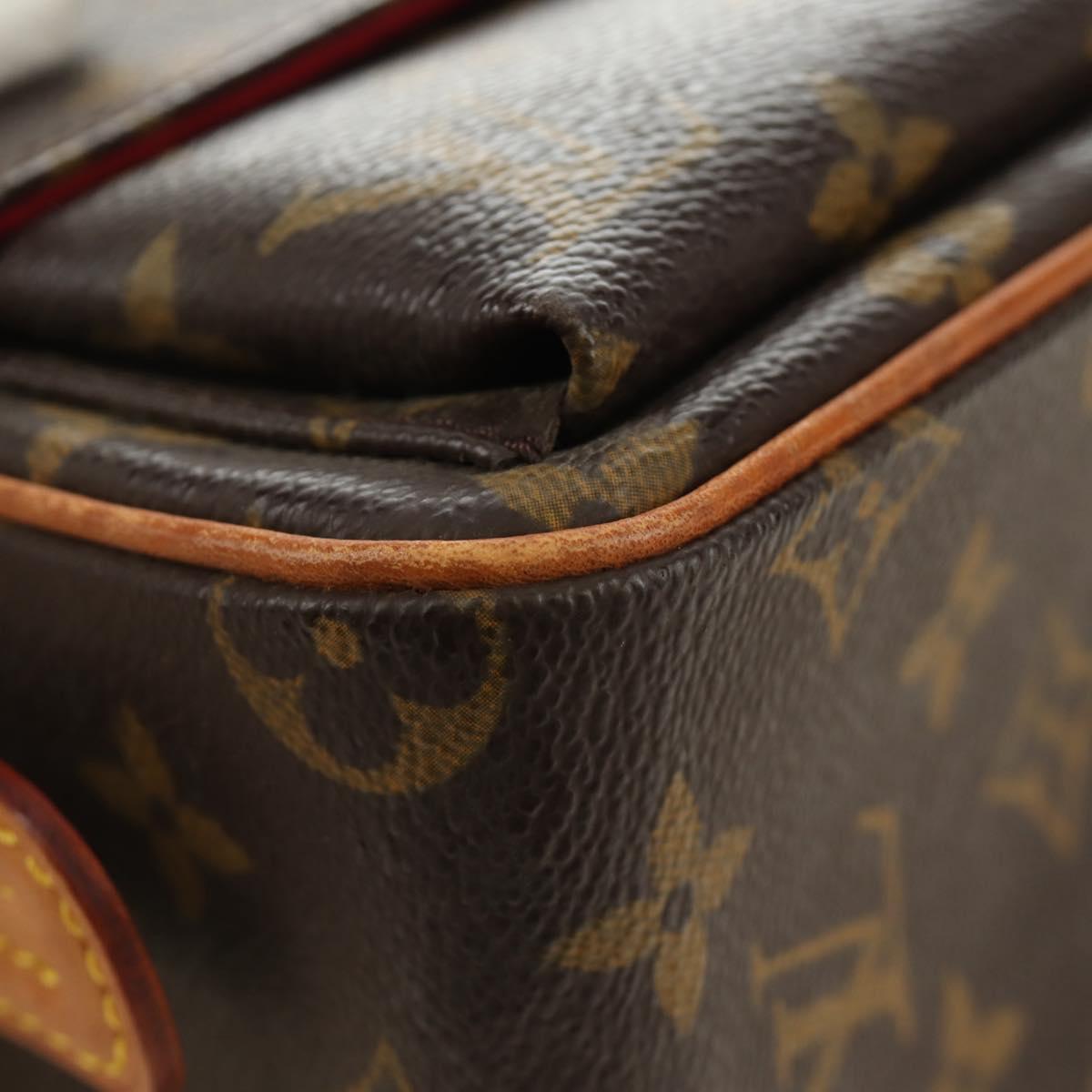 LOUIS VUITTON Monogram Viva Cite MM Shoulder Bag M51164 LV Auth 185101SAV