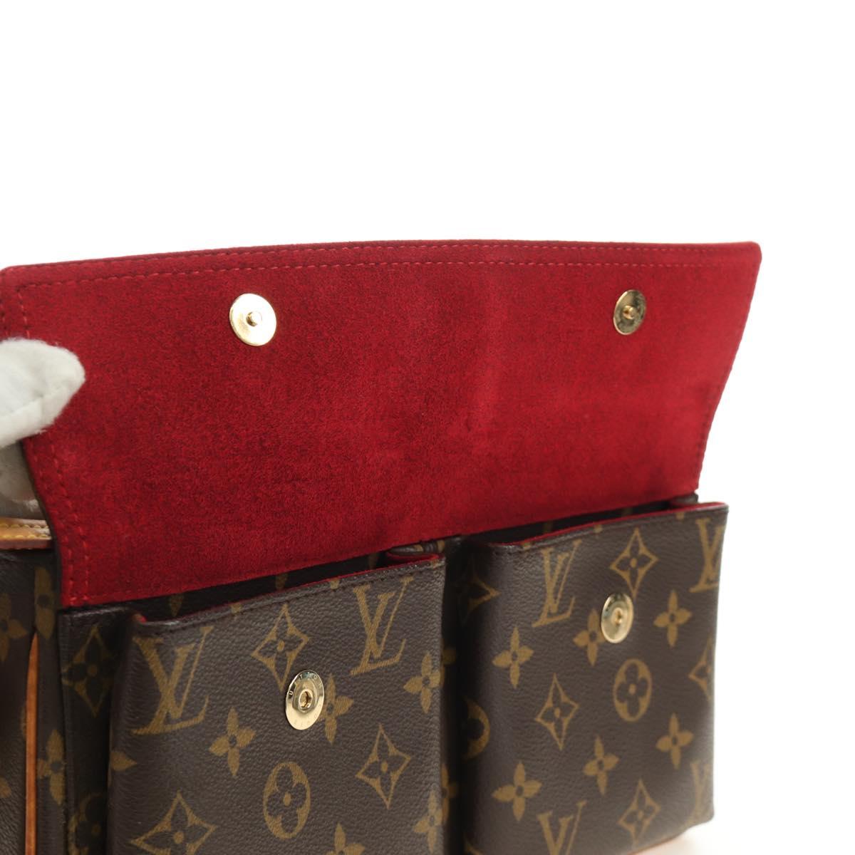 LOUIS VUITTON Monogram Viva Cite MM Shoulder Bag M51164 LV Auth 185101SAV
