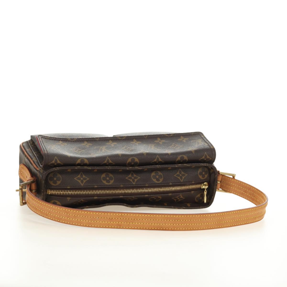 LOUIS VUITTON Monogram Viva Cite MM Shoulder Bag M51164 LV Auth 185101SAV
