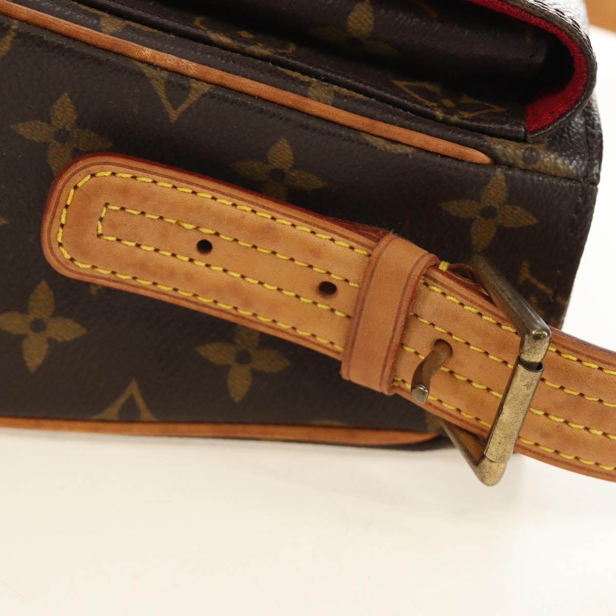LOUIS VUITTON Monogram Viva Cite MM Shoulder Bag M51164 LV Auth 185101SAV