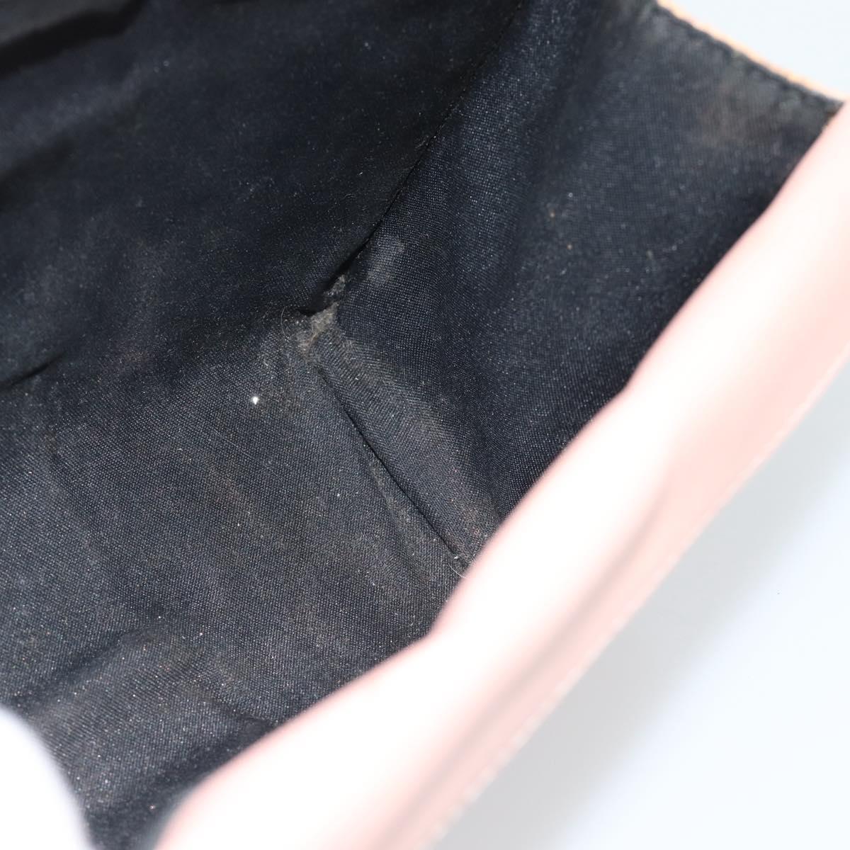 GUCCI GG Canvas Clutch Bag Pink 039 0992 Auth 185104
