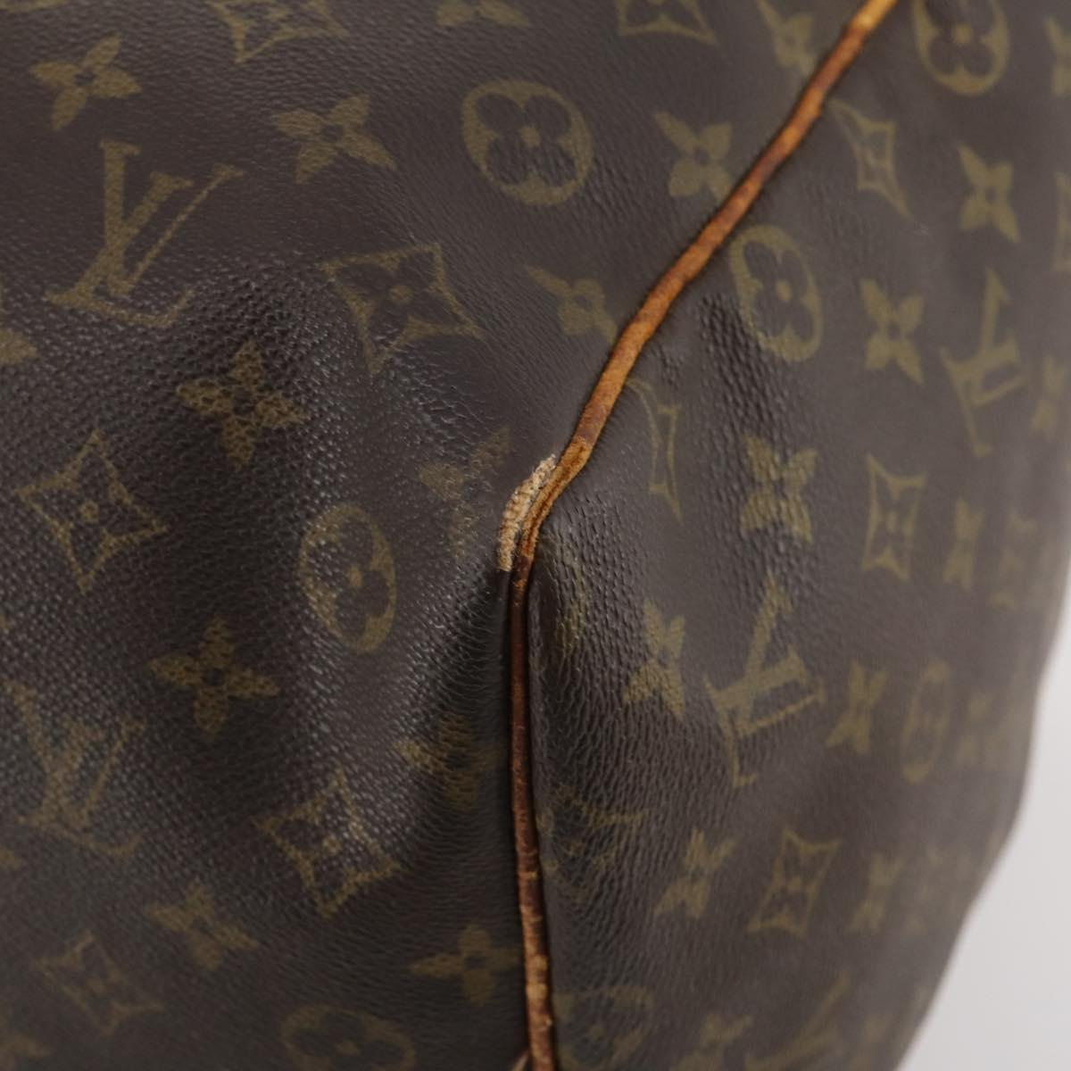 LOUIS VUITTON Monogram Keepall 60 Boston Bag M41422 LV Auth 185112