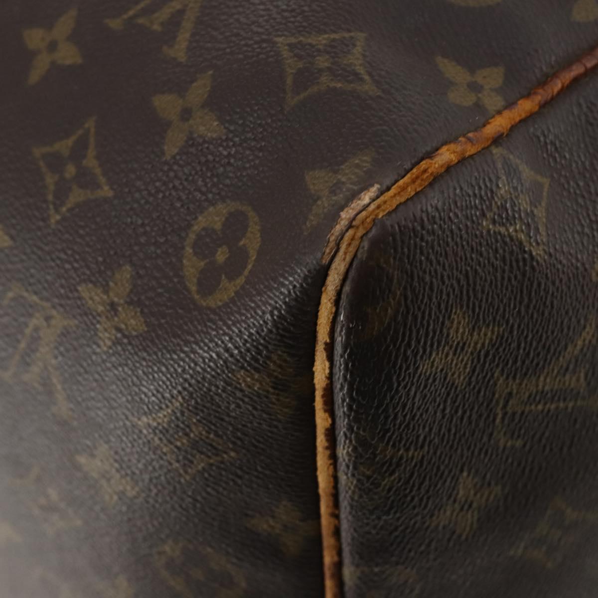 LOUIS VUITTON Monogram Keepall 60 Boston Bag M41422 LV Auth 185112