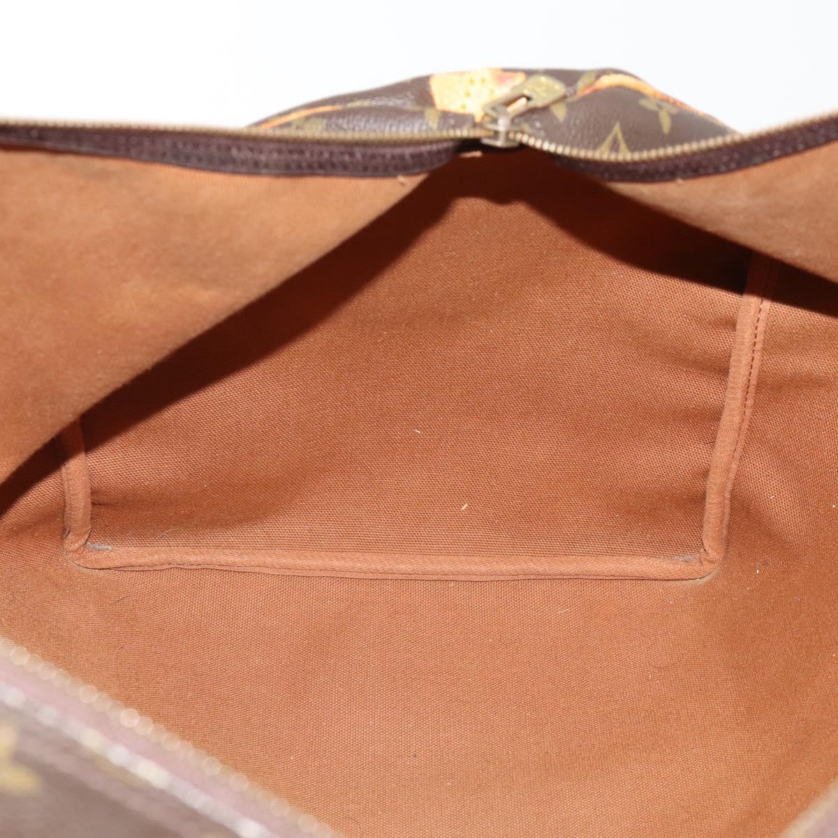LOUIS VUITTON Monogram Keepall 60 Boston Bag M41422 LV Auth 185112