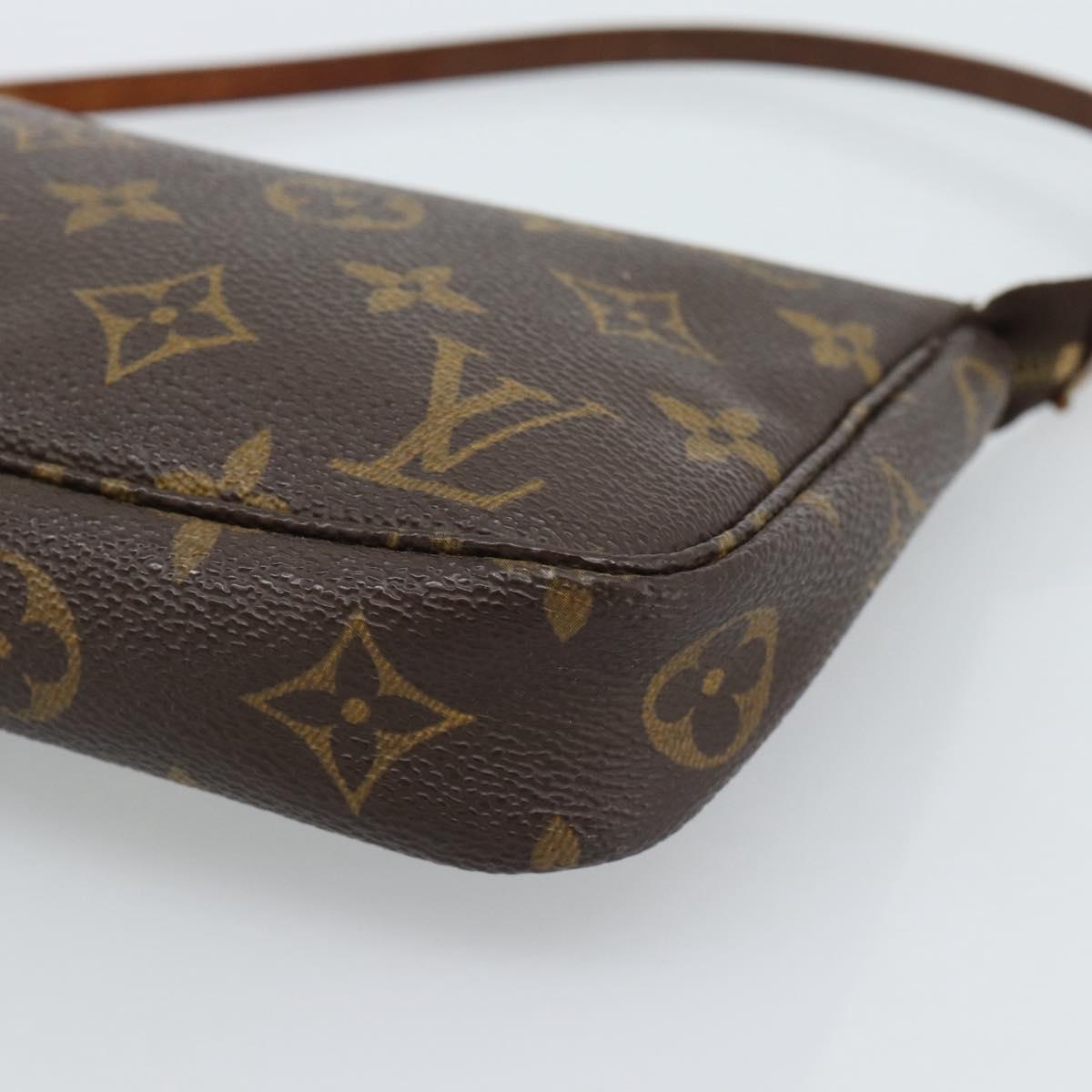 LOUIS VUITTON Monogram Pochette Accessoires Accessory Pouch M51980 Auth 185138
