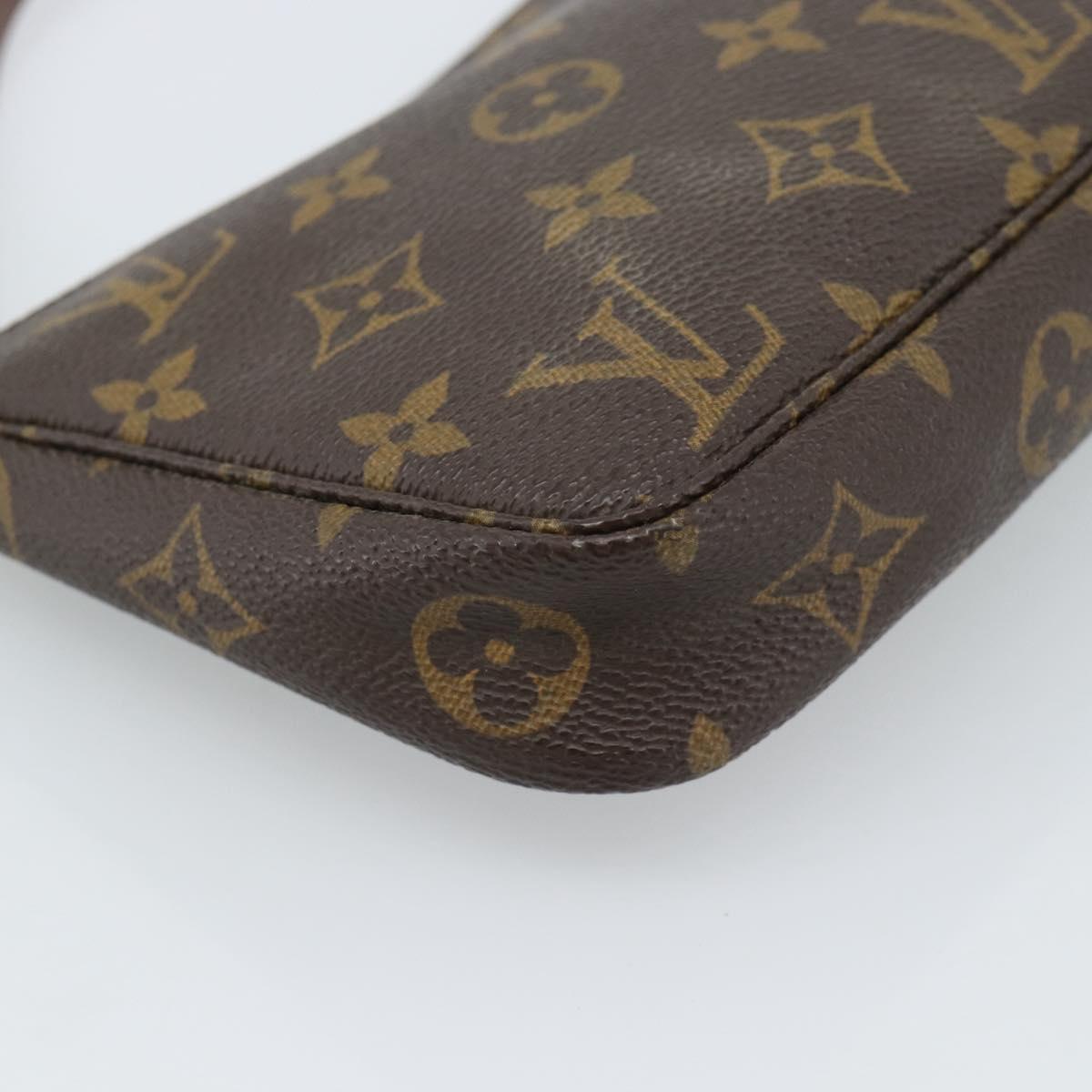 LOUIS VUITTON Monogram Pochette Accessoires Accessory Pouch M51980 Auth 185138