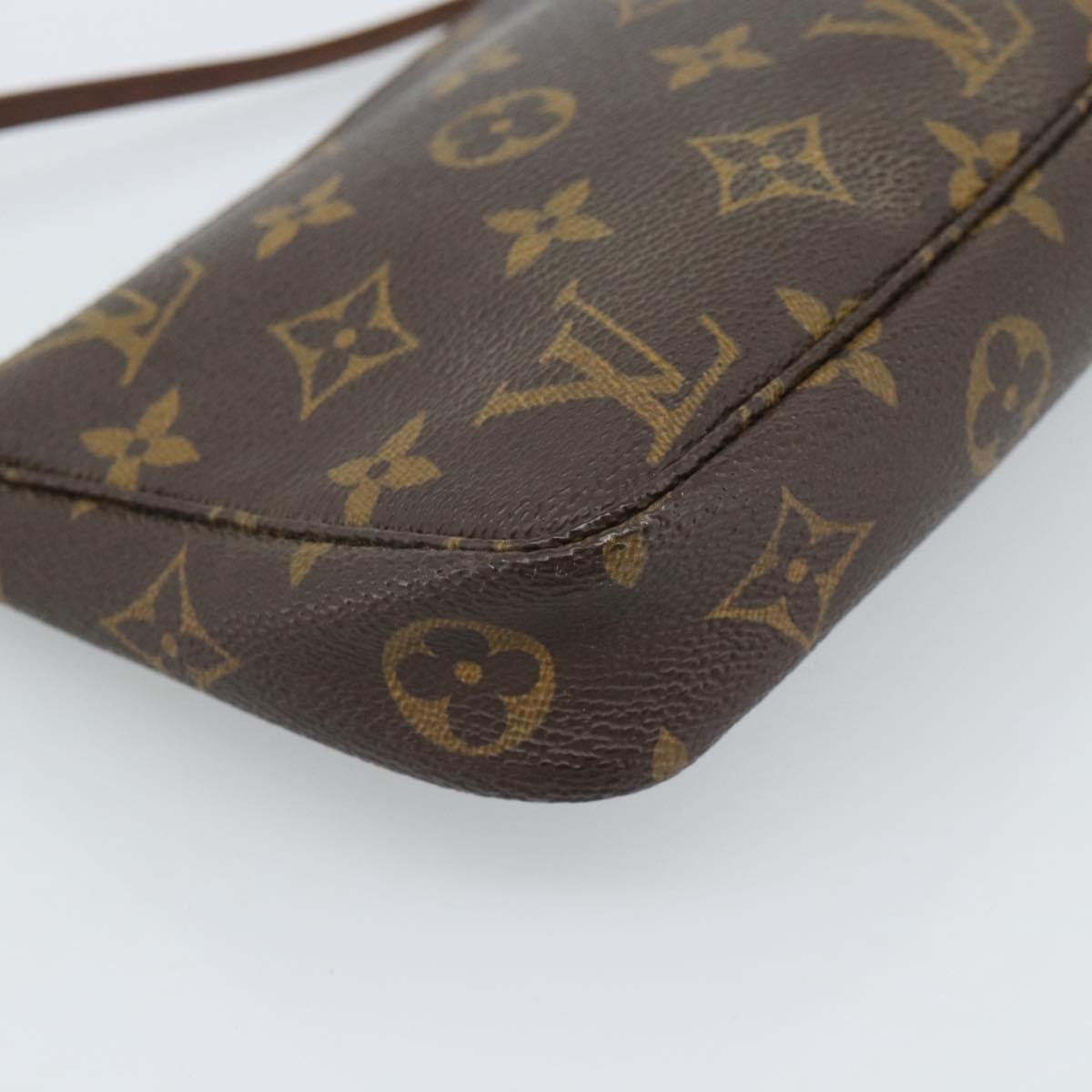 LOUIS VUITTON Monogram Pochette Accessoires Accessory Pouch M51980 Auth 185138