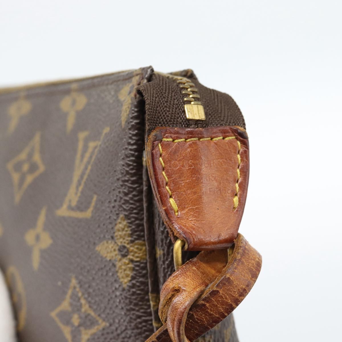 LOUIS VUITTON Monogram Pochette Accessoires Accessory Pouch M51980 Auth 185138