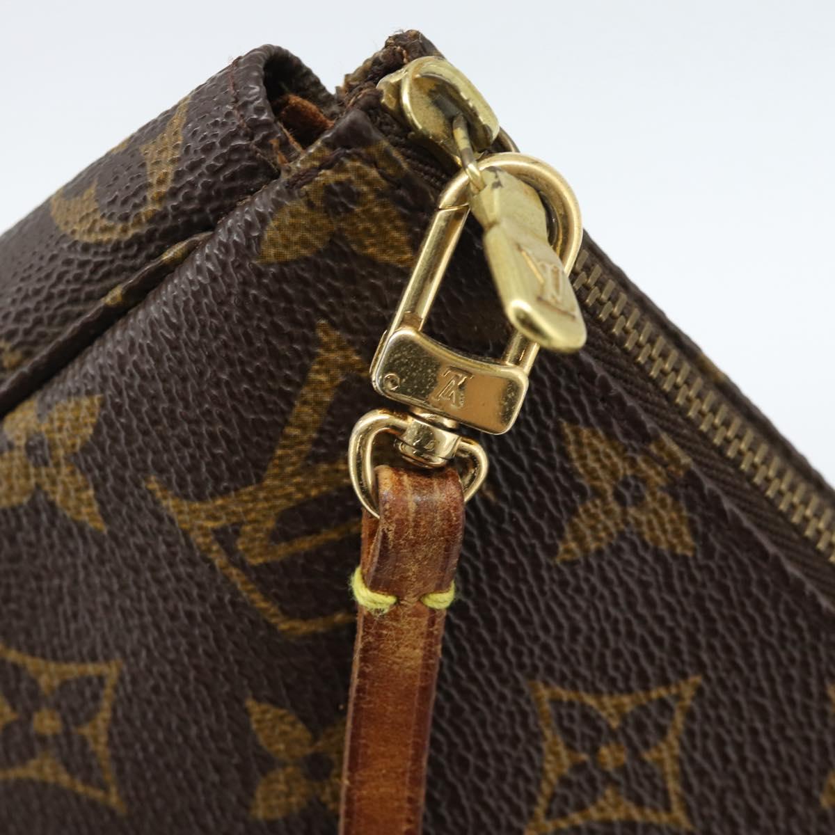 LOUIS VUITTON Monogram Pochette Accessoires Accessory Pouch M51980 Auth 185138