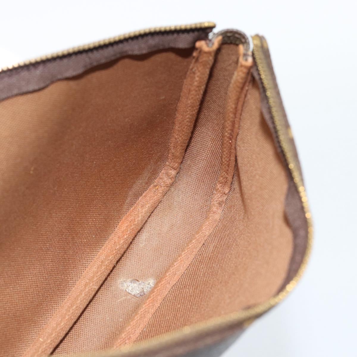 LOUIS VUITTON Monogram Pochette Accessoires Accessory Pouch M51980 Auth 185138