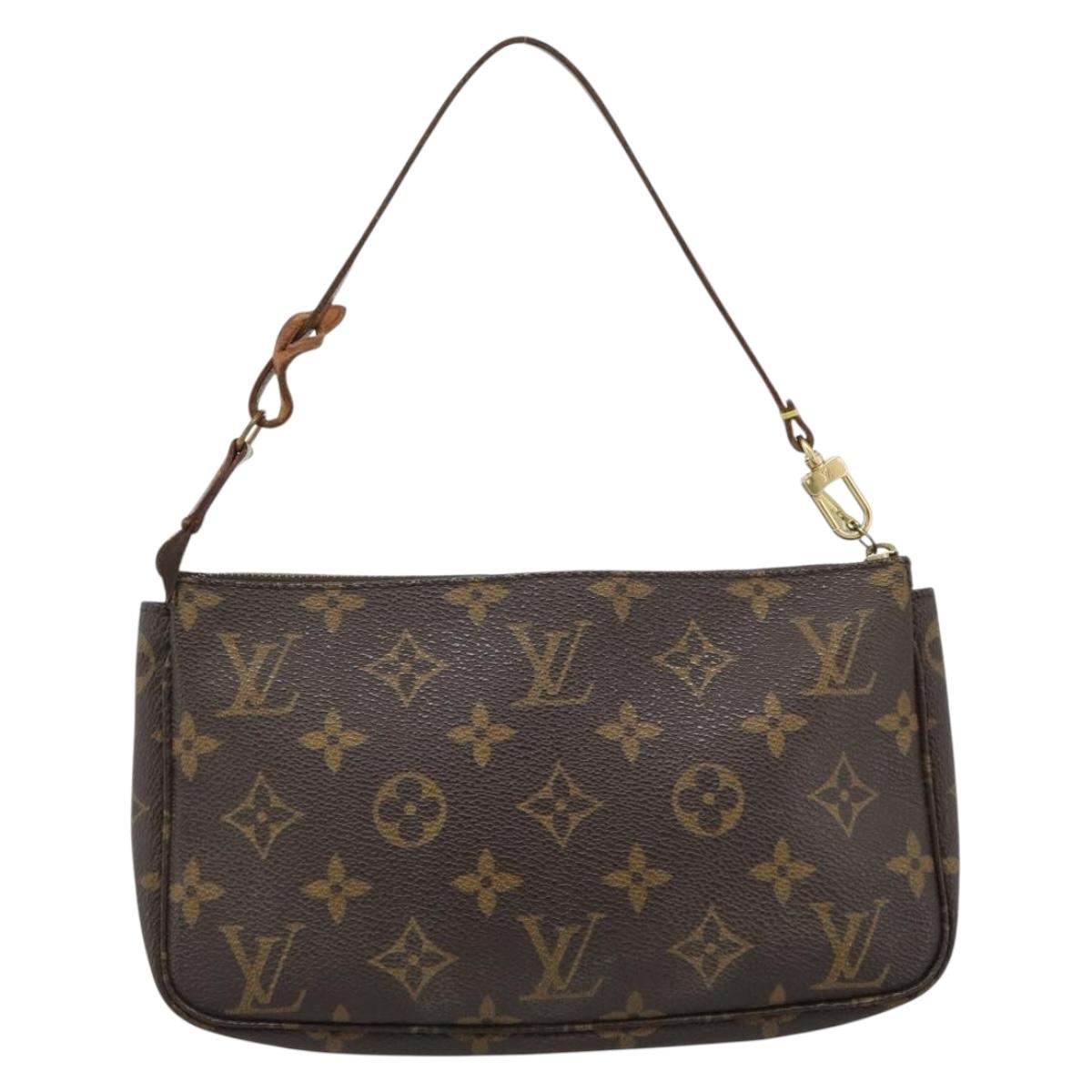 LOUIS VUITTON Monogram Pochette Accessoires Accessory Pouch M51980 Auth 185138