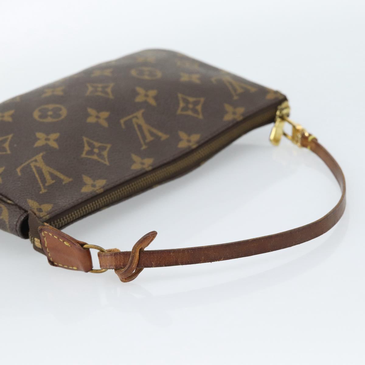 LOUIS VUITTON Monogram Pochette Accessoires Accessory Pouch M51980 Auth 185138