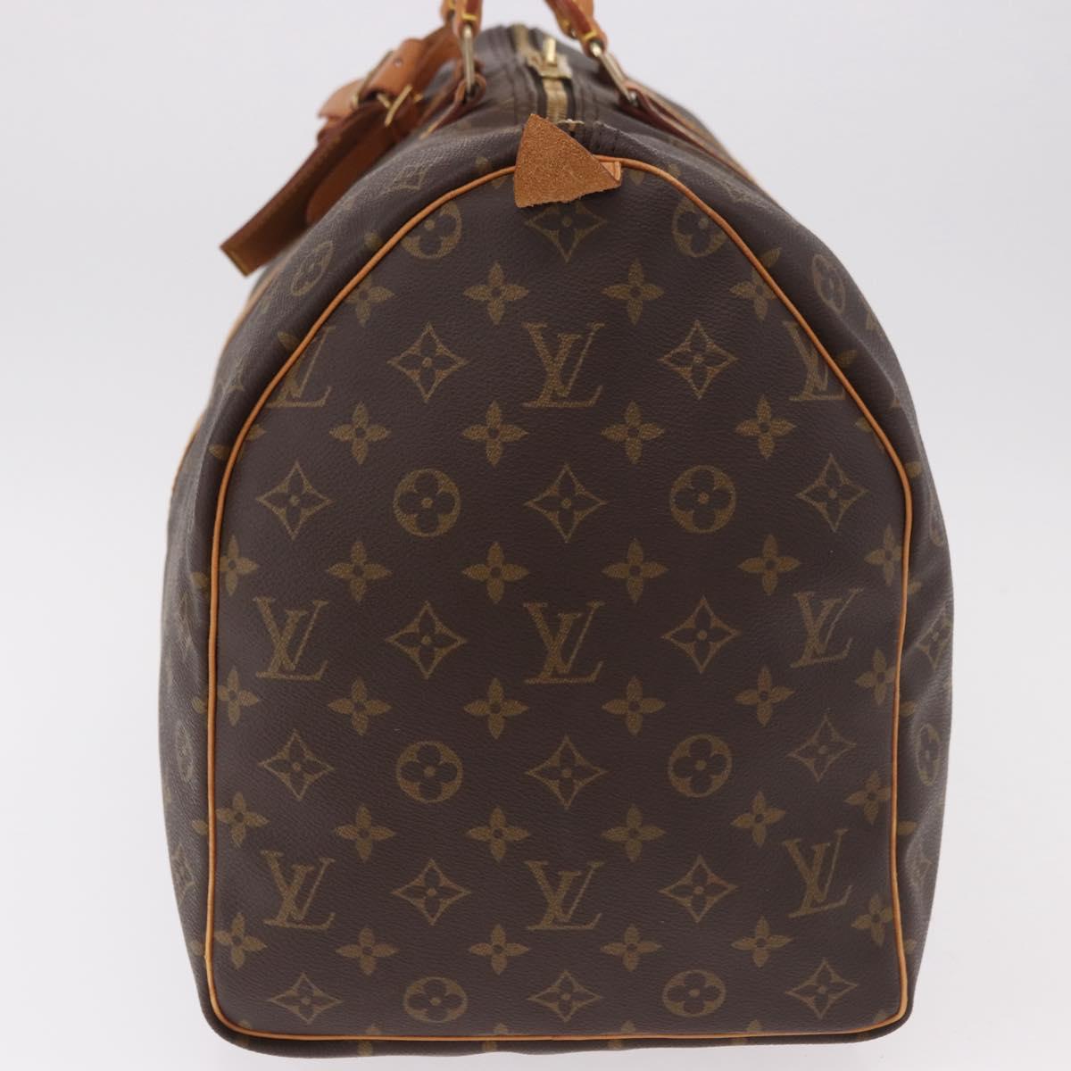 LOUIS VUITTON Monogram Keepall 50 Boston Bag M41426 LV Auth 185173A