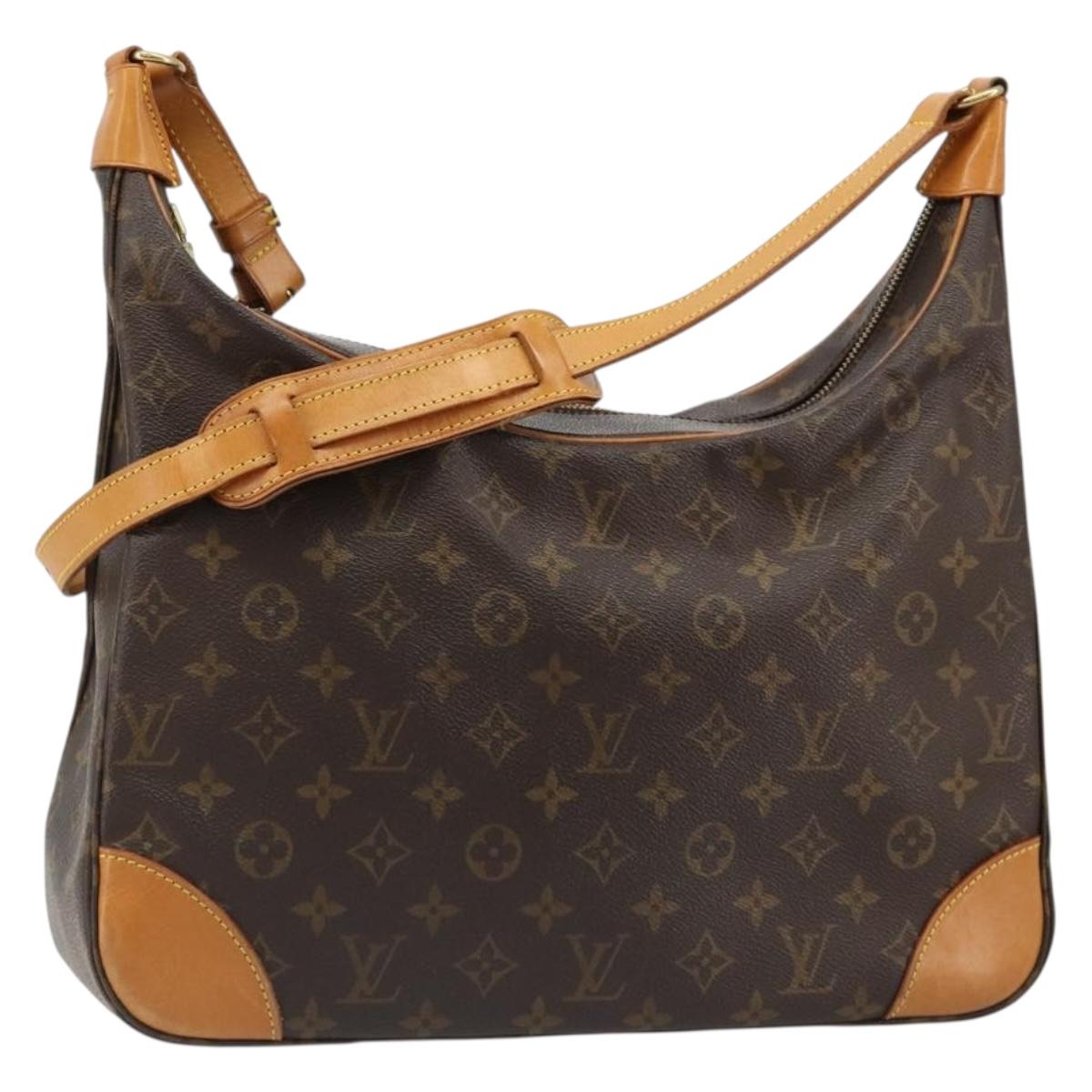 LOUIS VUITTON Monogram Boulogne 35 Shoulder Bag M51260 LV Auth 185179A