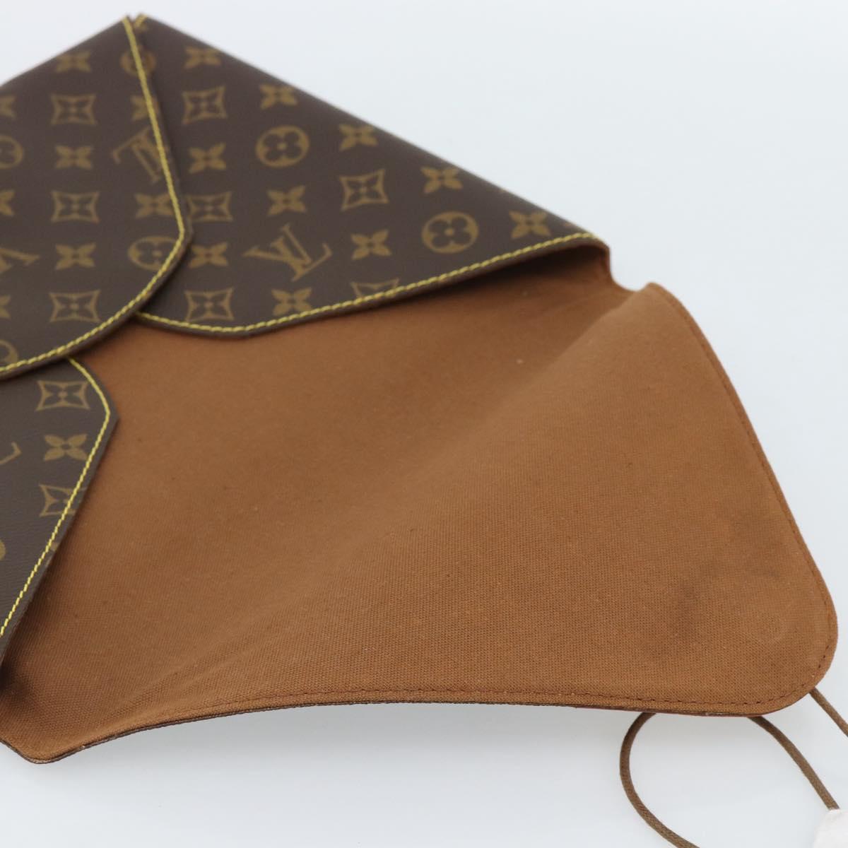 LOUIS VUITTON Monogram Visionaire Briefcase M99045 LV Auth 185187V