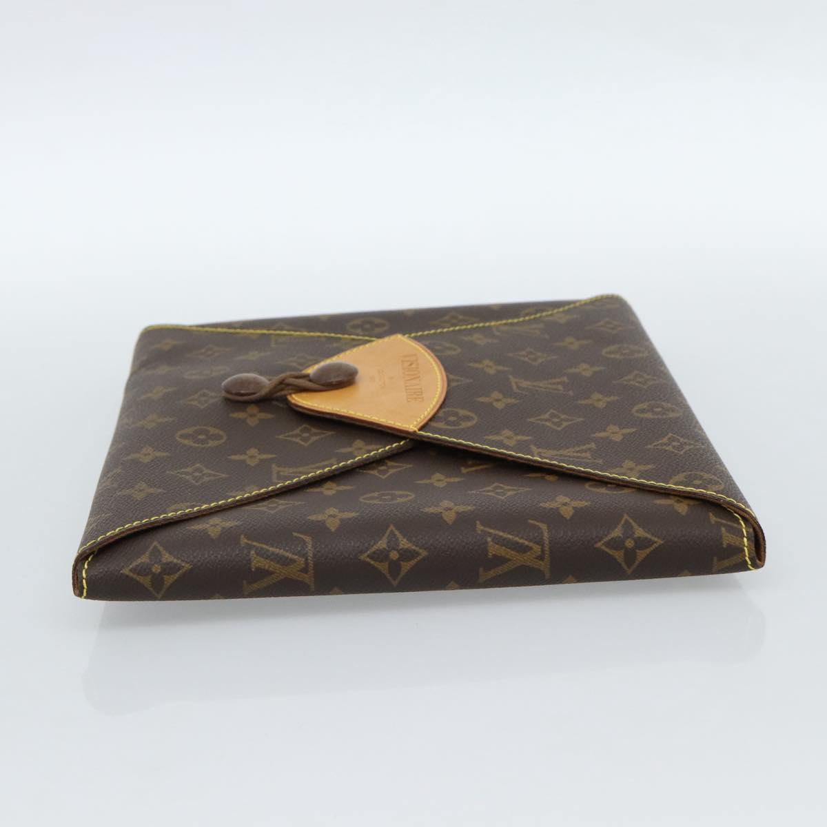 LOUIS VUITTON Monogram Visionaire Briefcase M99045 LV Auth 185187V