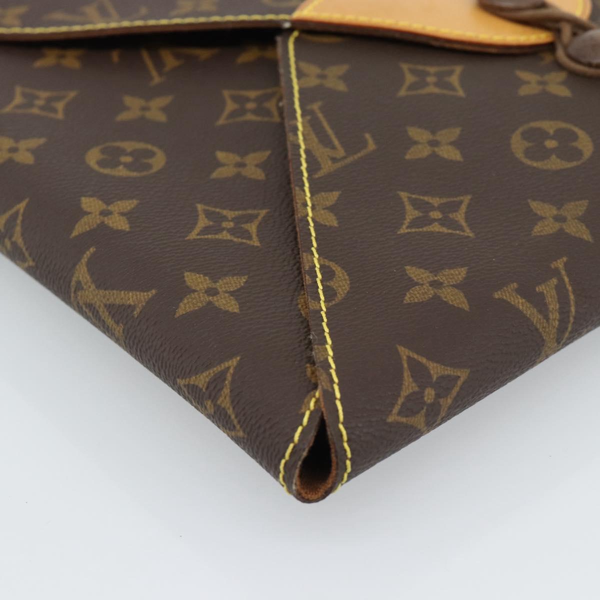 LOUIS VUITTON Monogram Visionaire Briefcase M99045 LV Auth 185187V