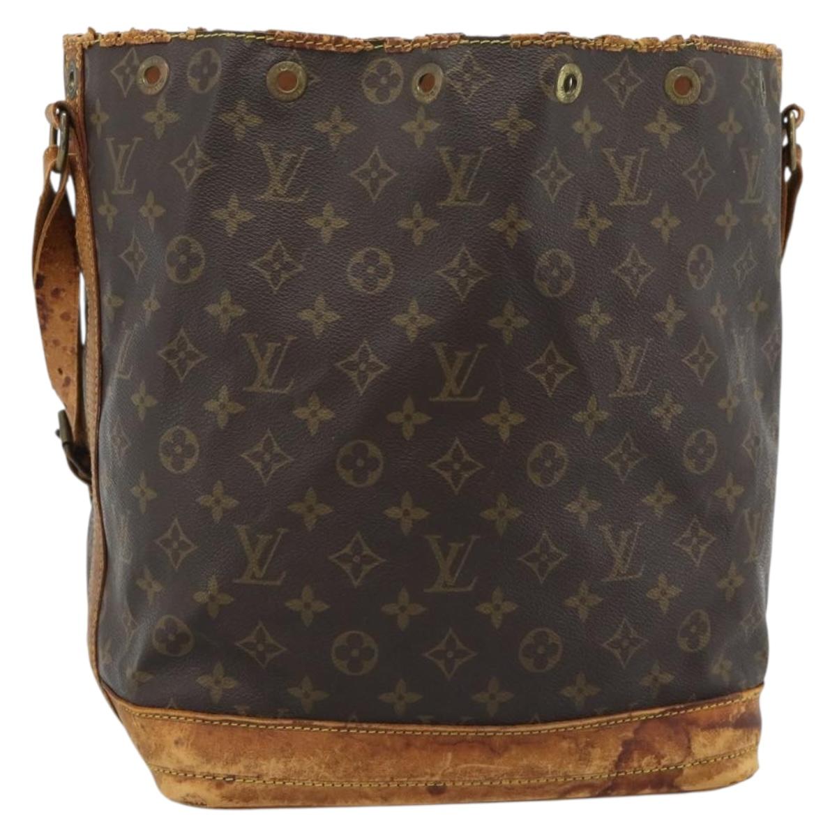 LOUIS VUITTON Monogram Noe Shoulder Bag M42224 LV Auth 185188