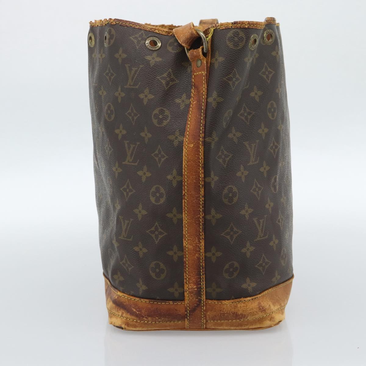 LOUIS VUITTON Monogram Noe Shoulder Bag M42224 LV Auth 185188