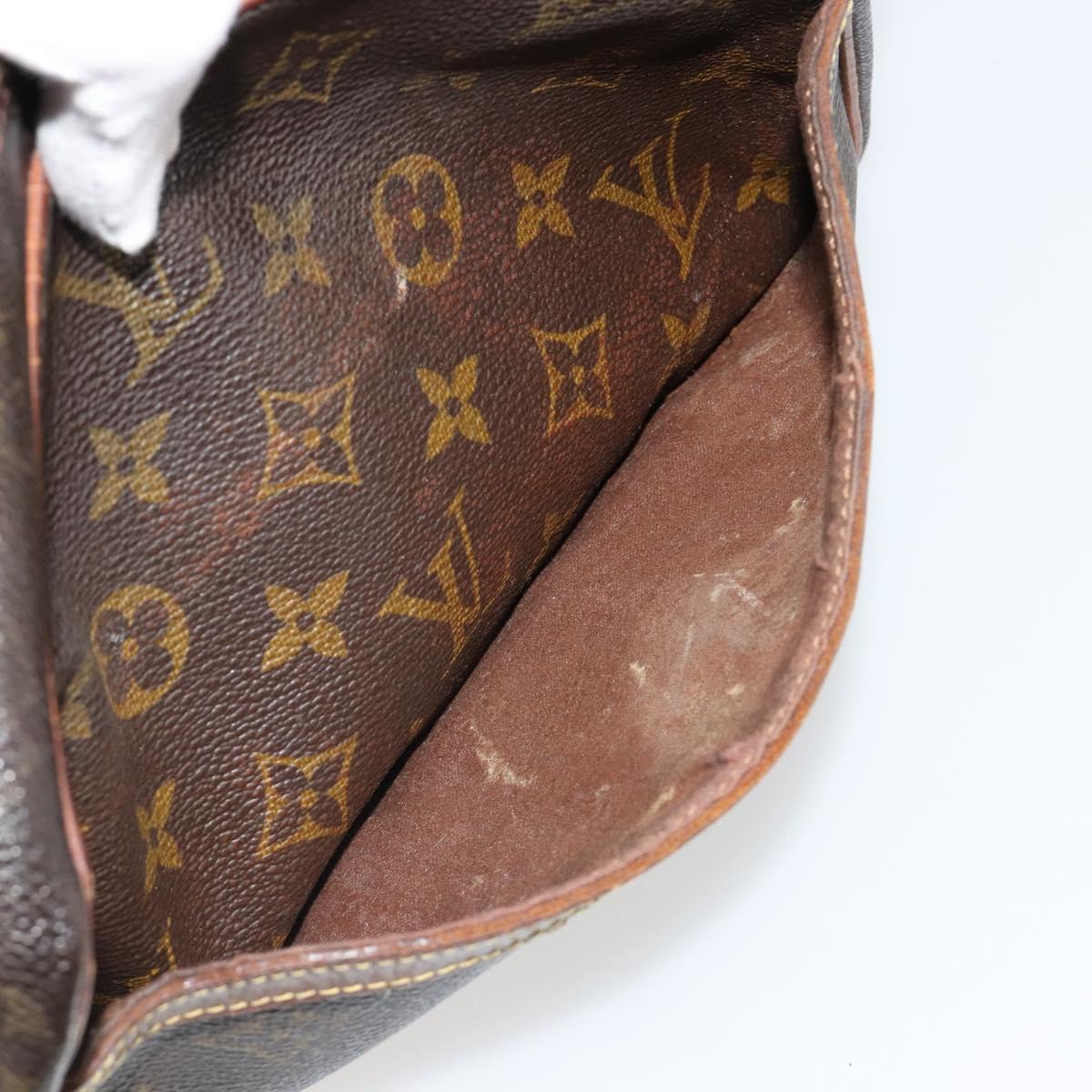LOUIS VUITTON Monogram Compiegne 23 Clutch Bag M51847 LV Auth 185205