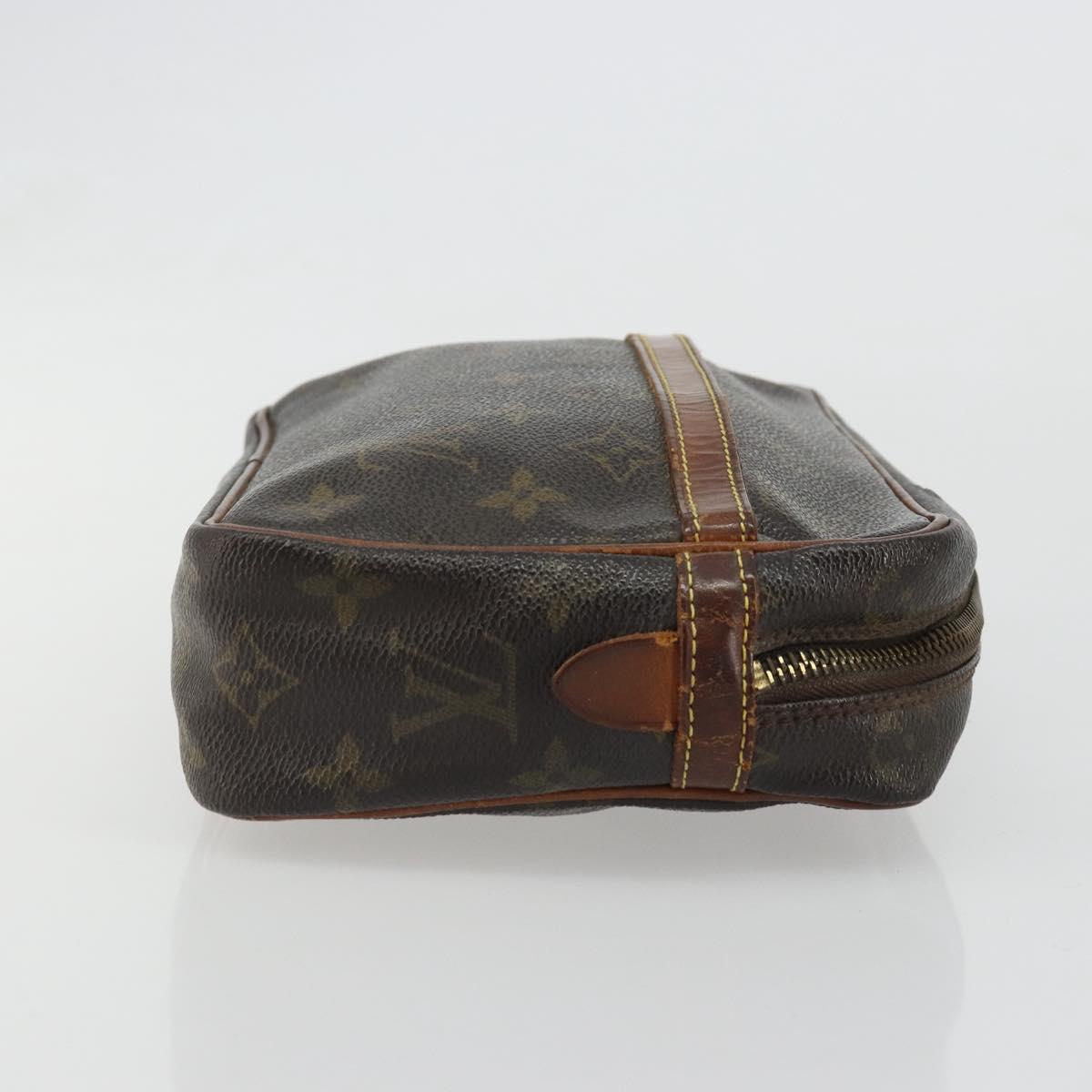 LOUIS VUITTON Monogram Compiegne 23 Clutch Bag M51847 LV Auth 185205