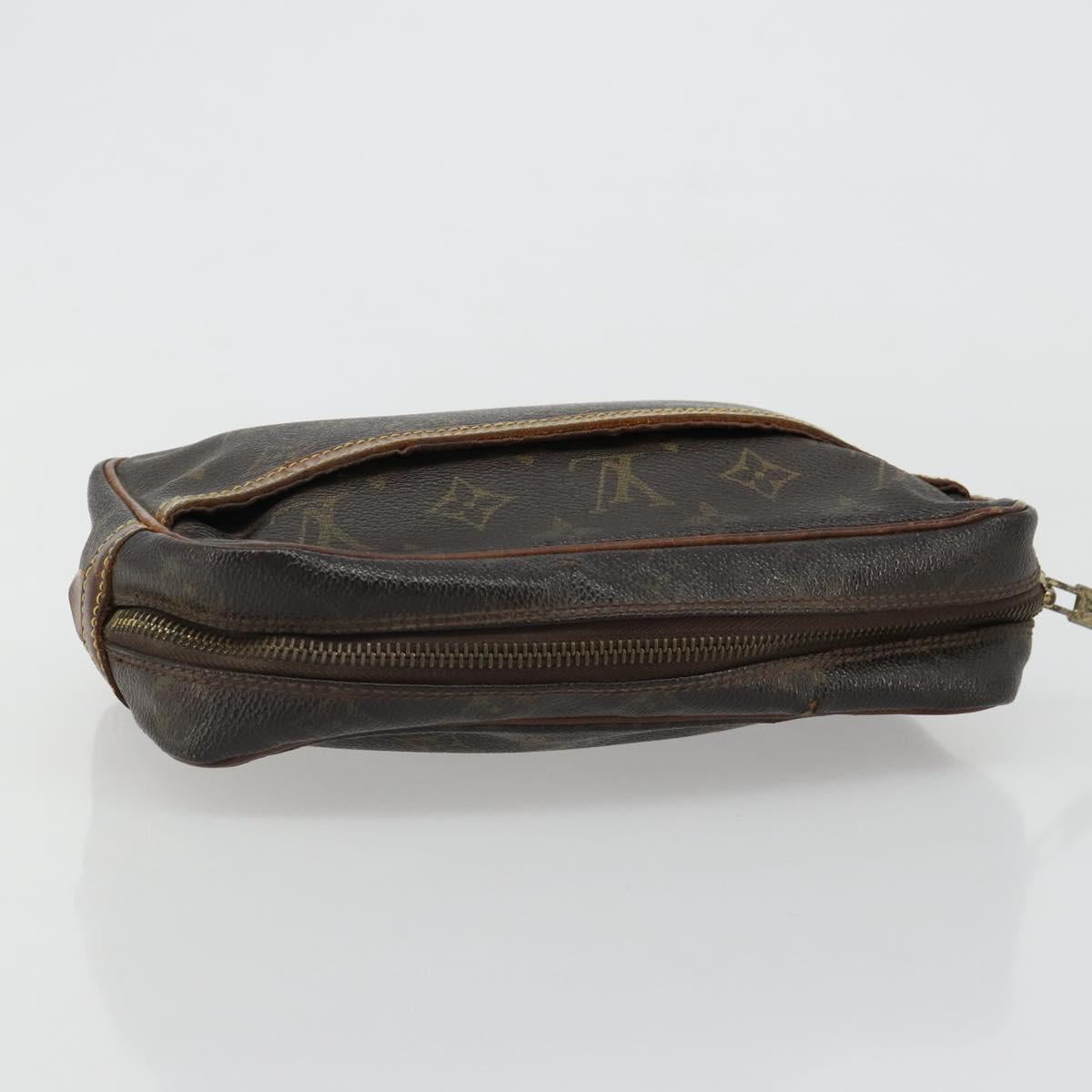 LOUIS VUITTON Monogram Compiegne 23 Clutch Bag M51847 LV Auth 185205