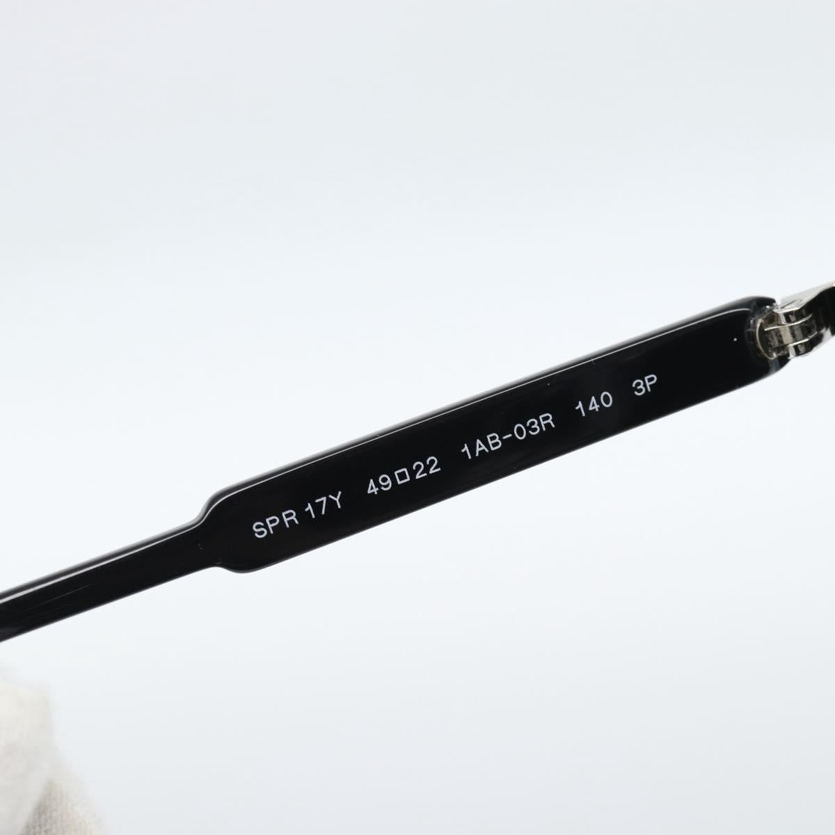 PRADA Sunglasses plastic Black Auth 185210M