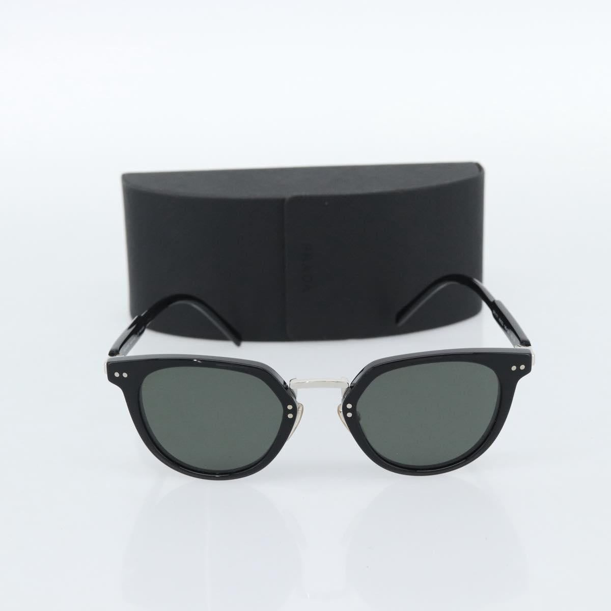 PRADA Sunglasses plastic Black Auth 185210M